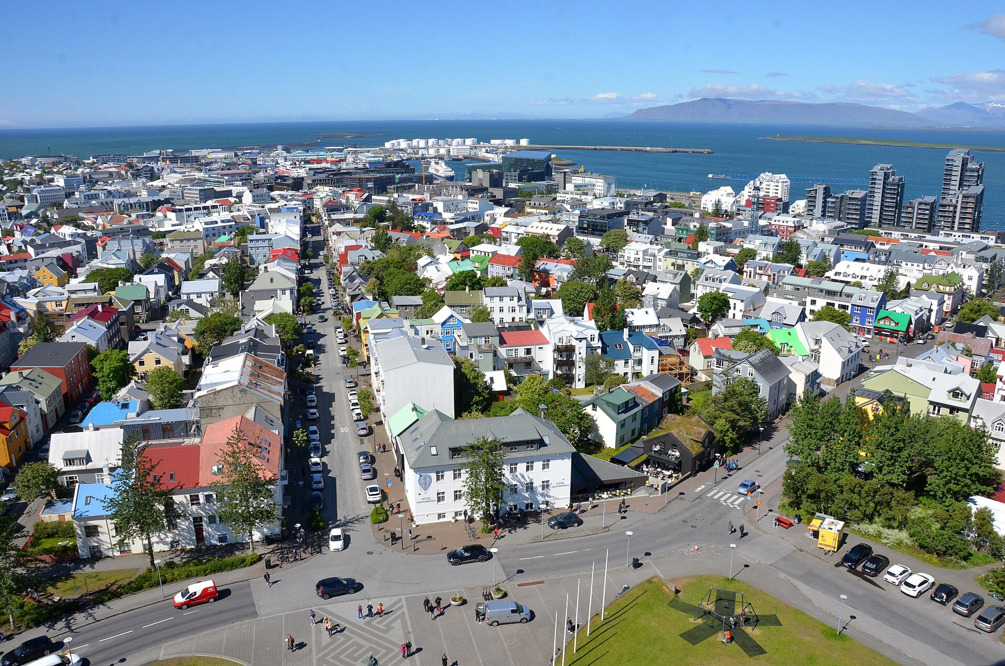 View of Reykjavik