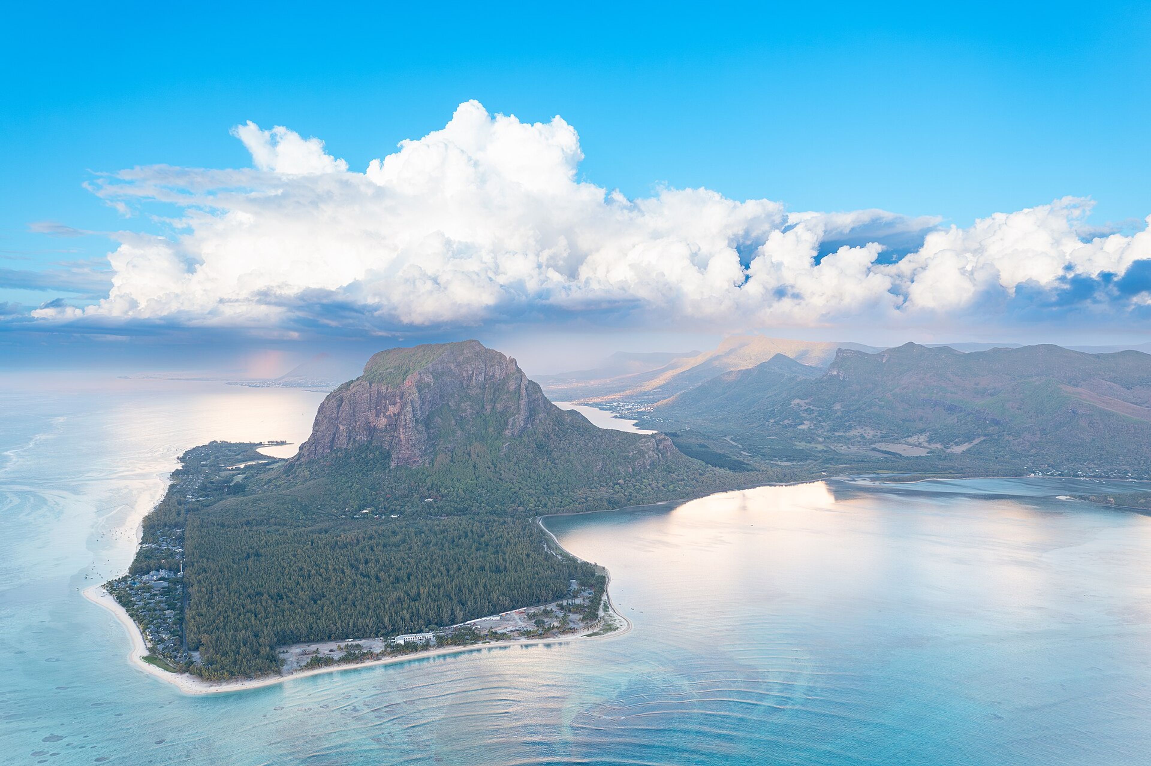 Le Morne Peninsula, Mauritius.