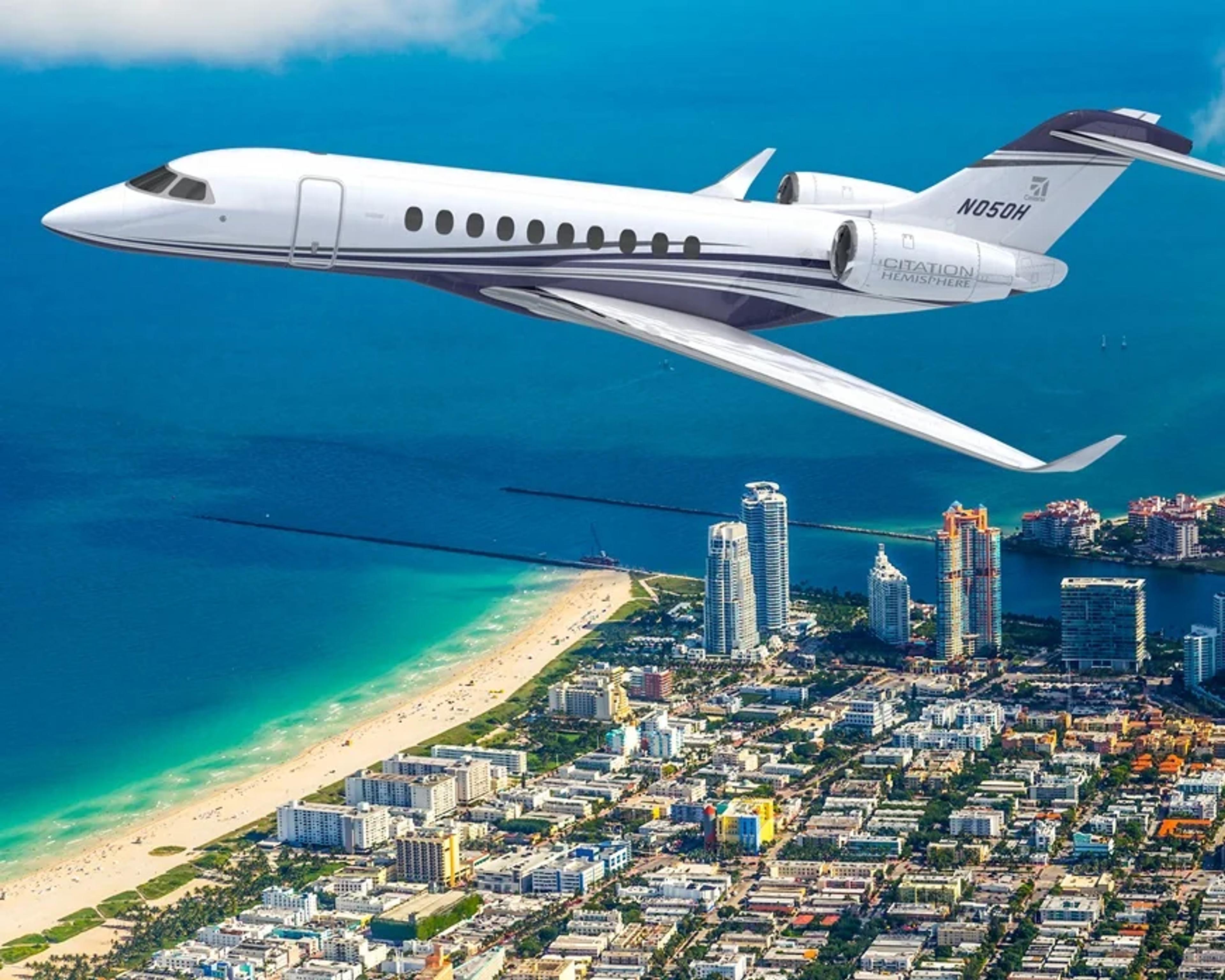 Citation Hemisphere manufacturer side-profile illustration