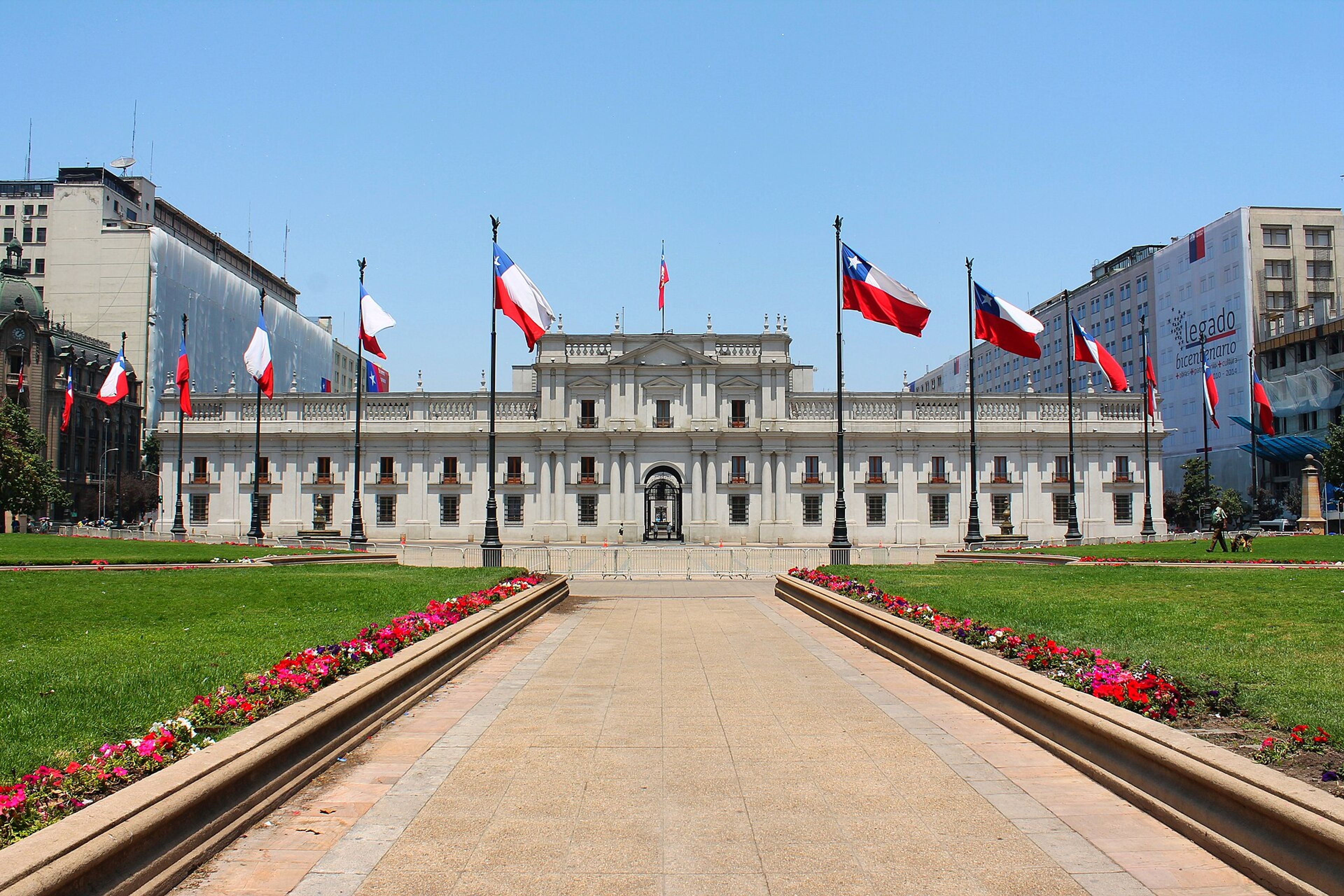 La Moneda Palace, Santiago.