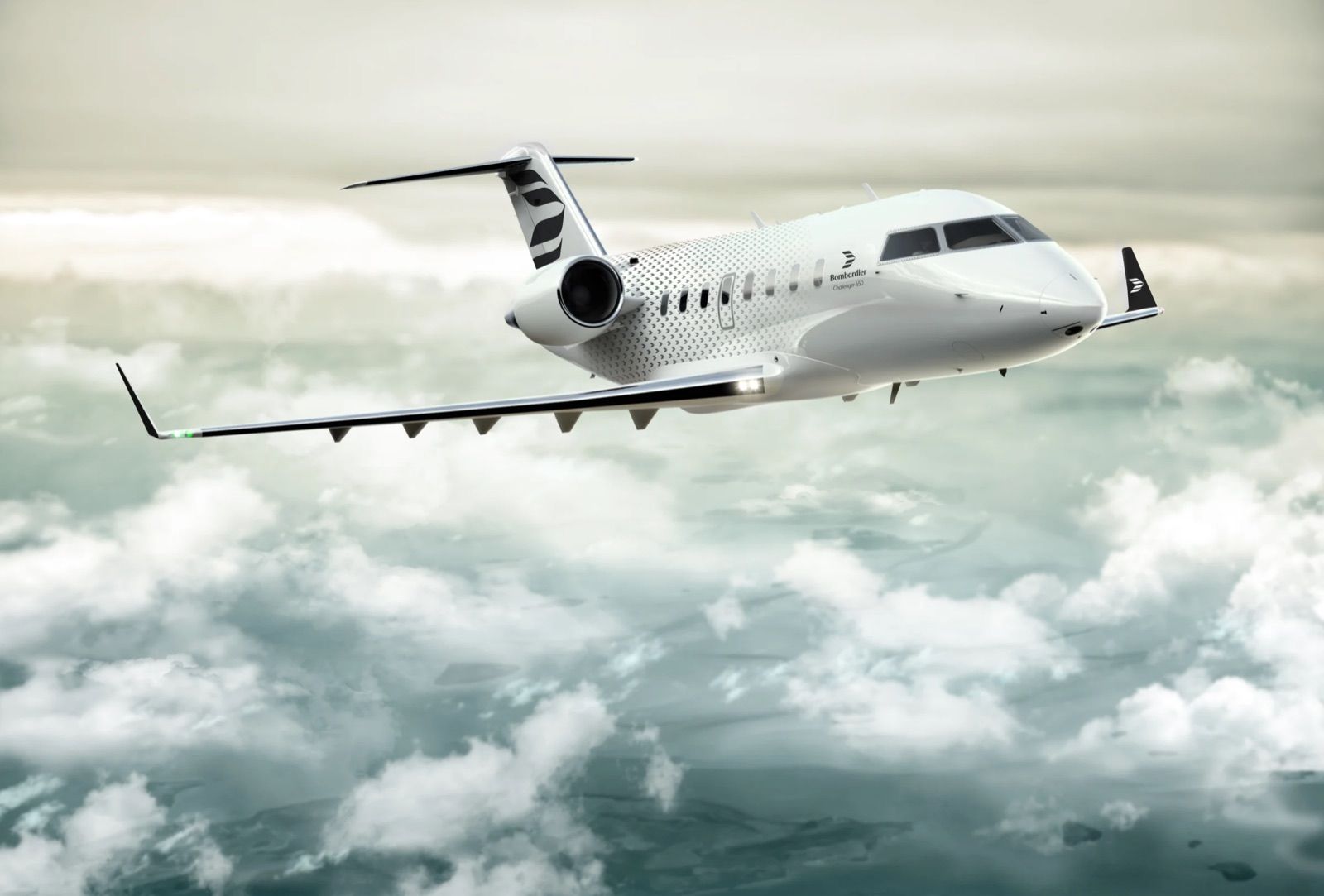 Challenger 650 aircraft