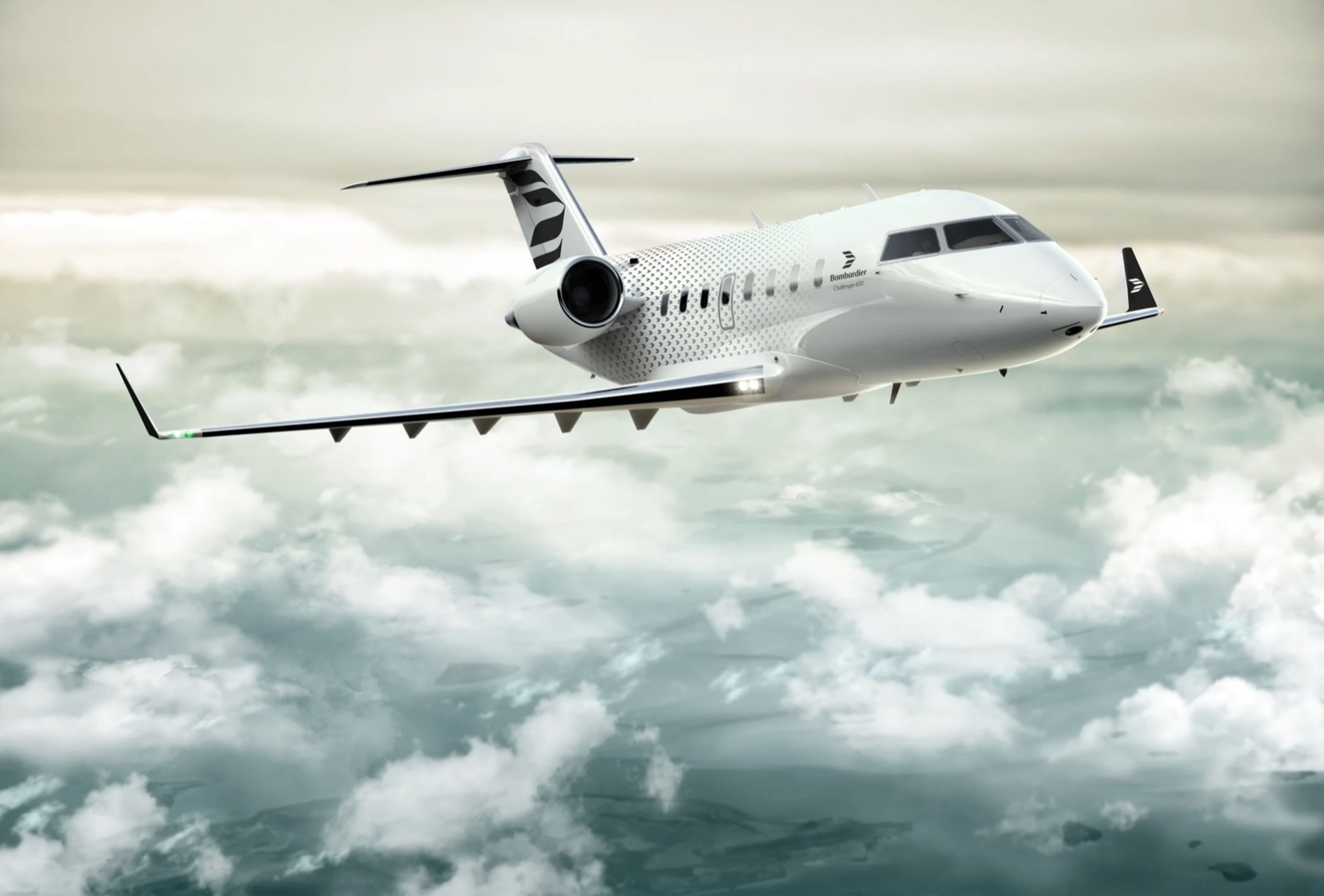 Challenger 650 aircraft