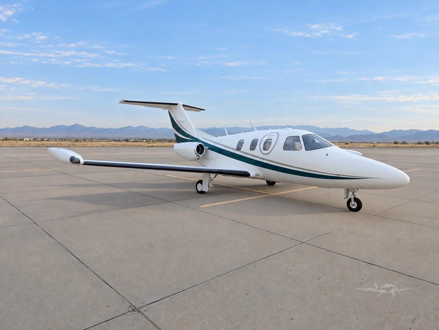 Eclipse 500 aircraft illustration