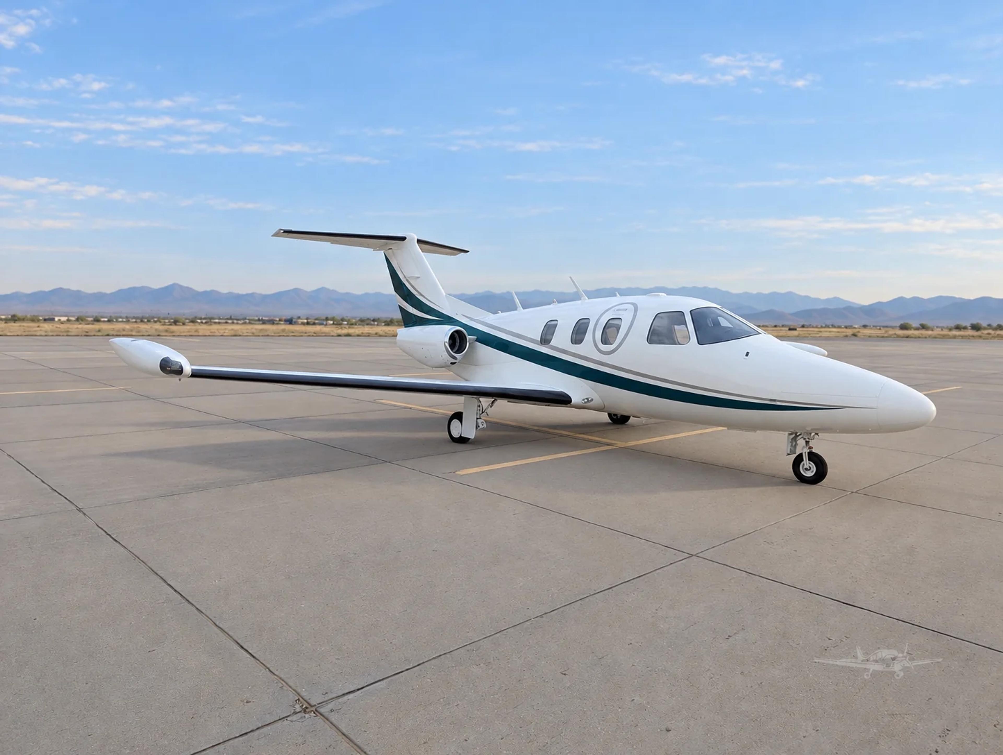Eclipse 500 aircraft illustration