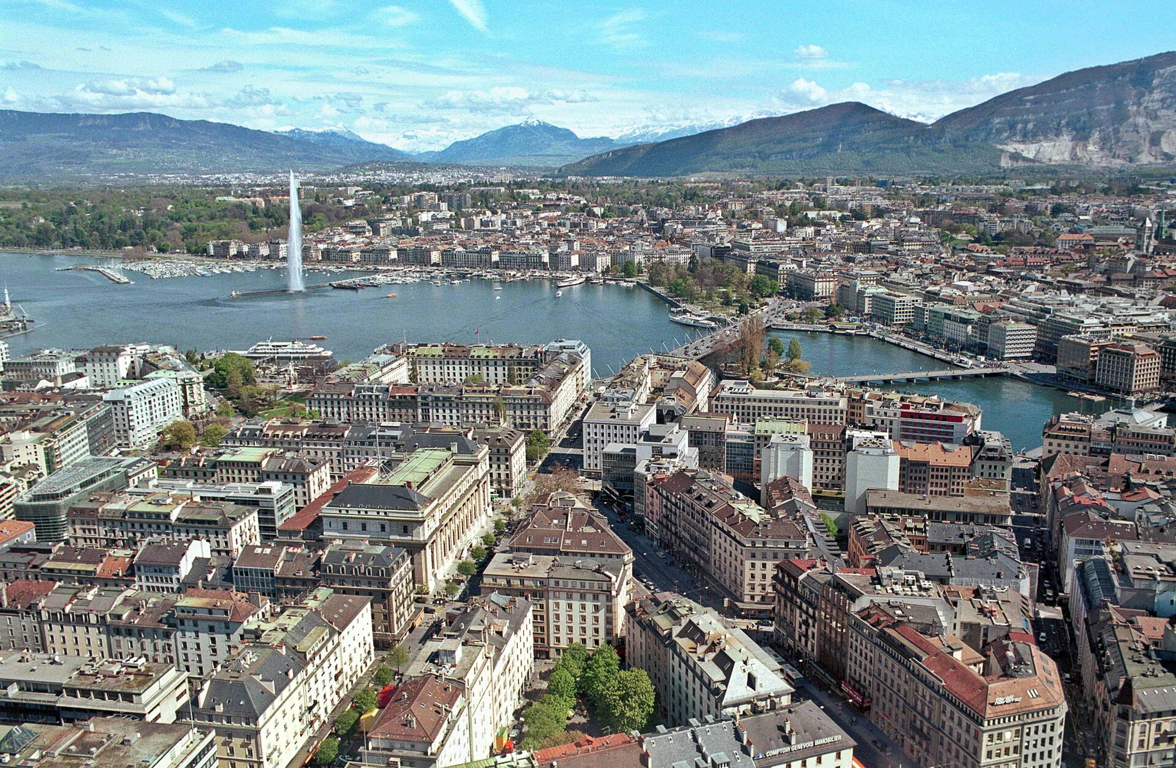 Geneva and its lakefront.