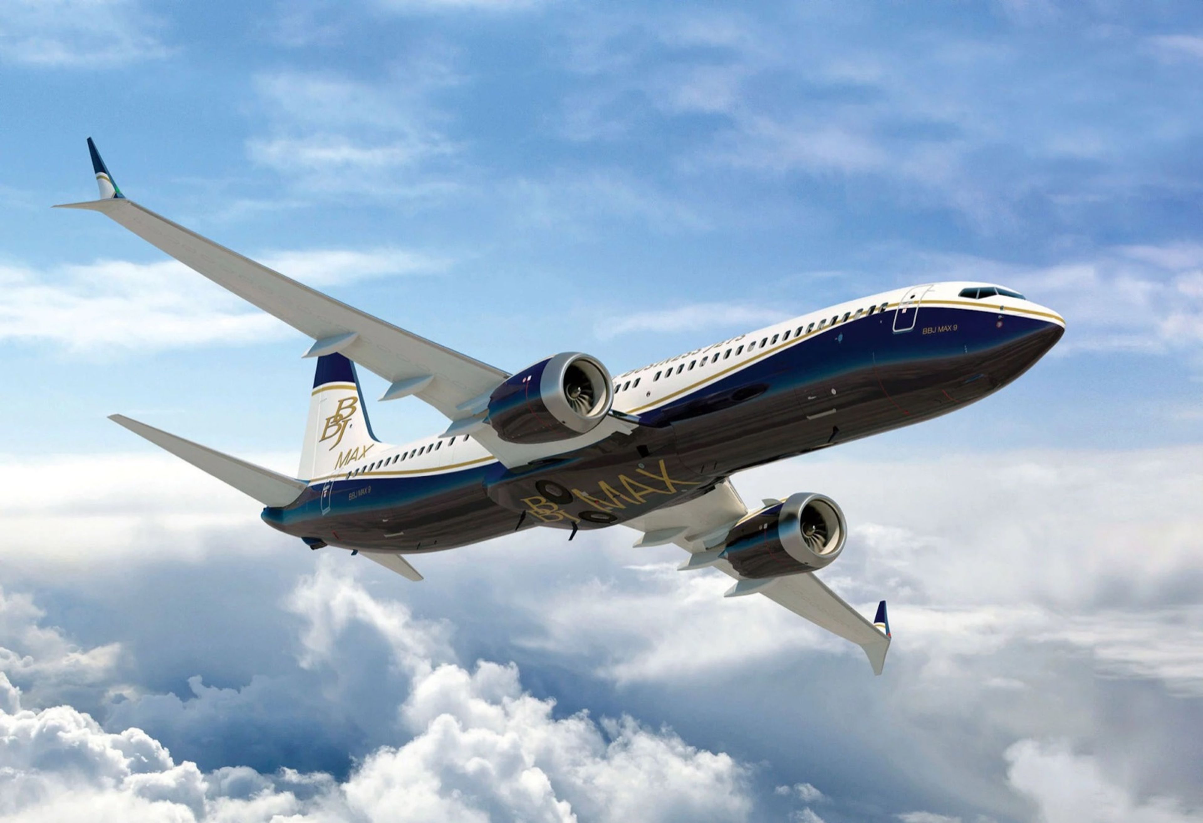 BBJ 737-9 aircraft