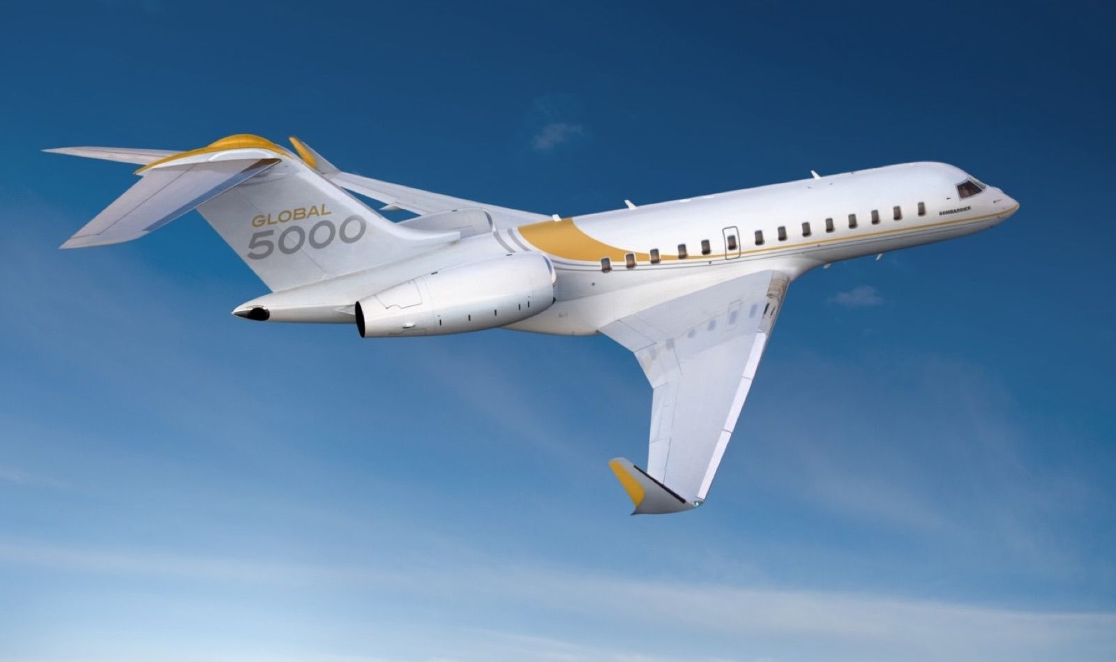 Global 5000 aircraft