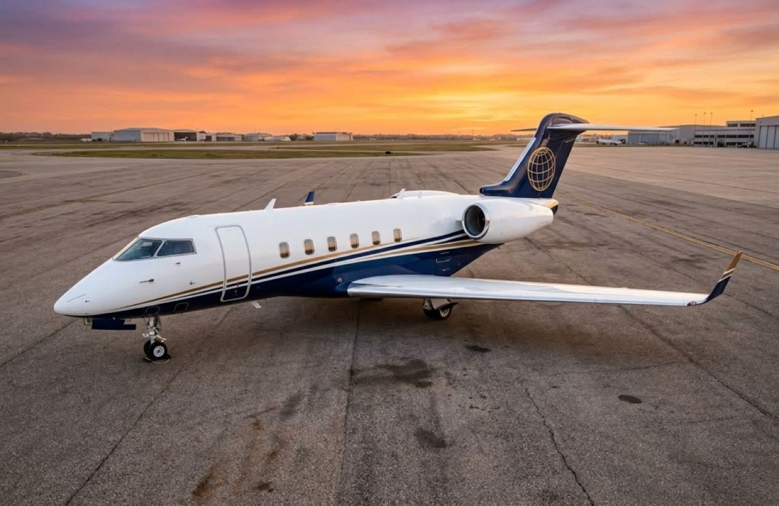 Challenger 601 aircraft