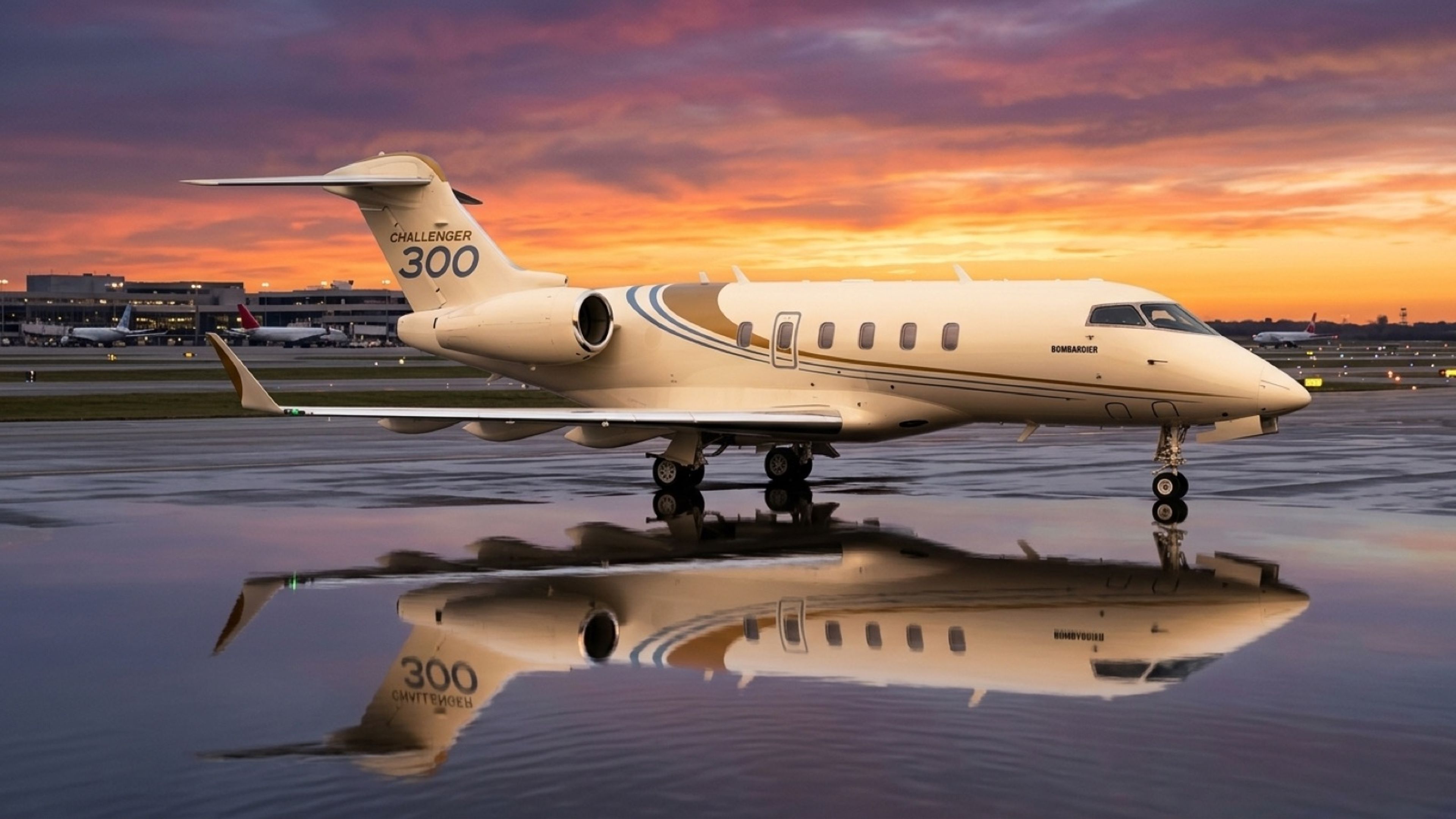 Challenger 300 aircraft