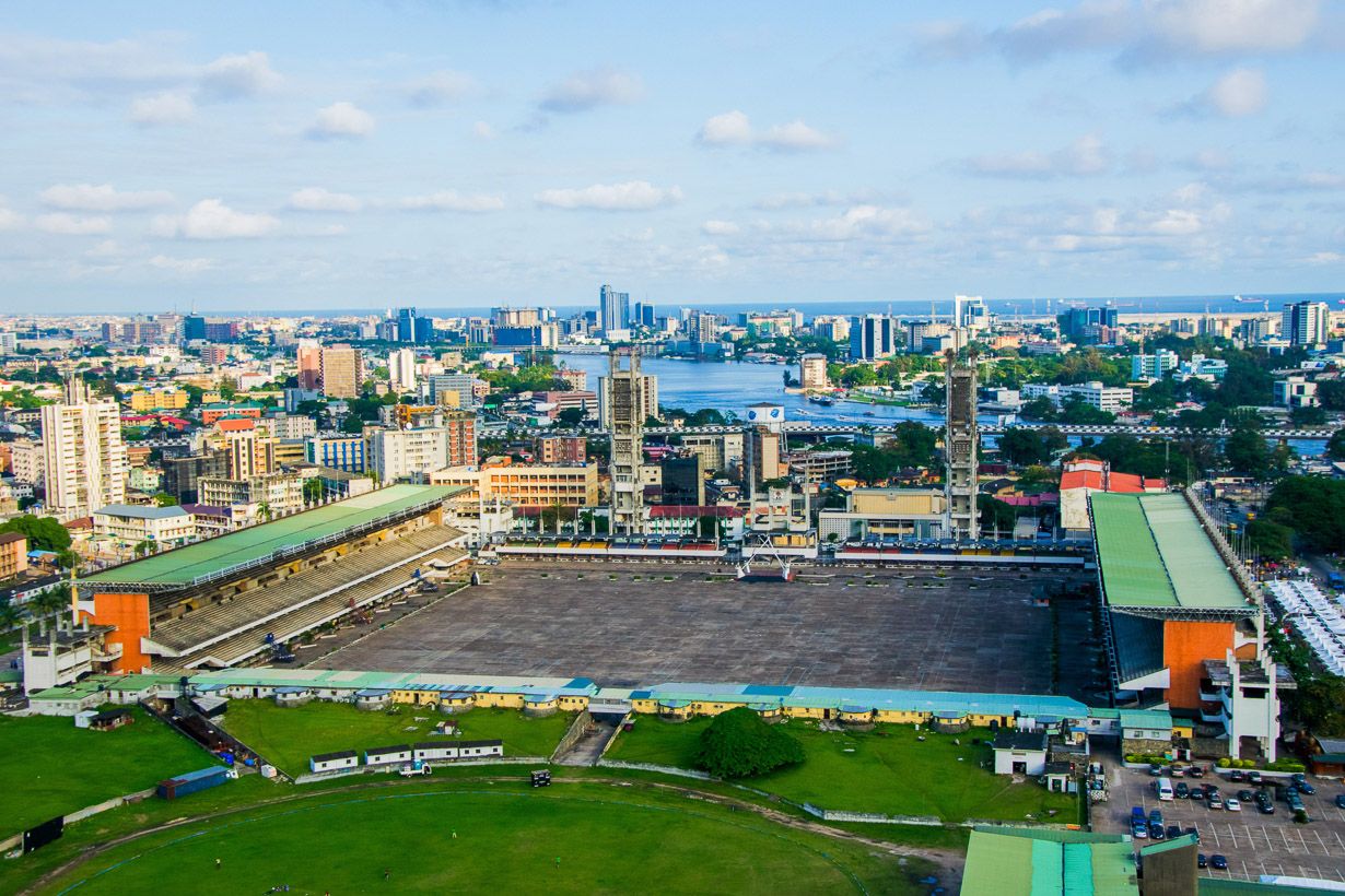 View of Lagos