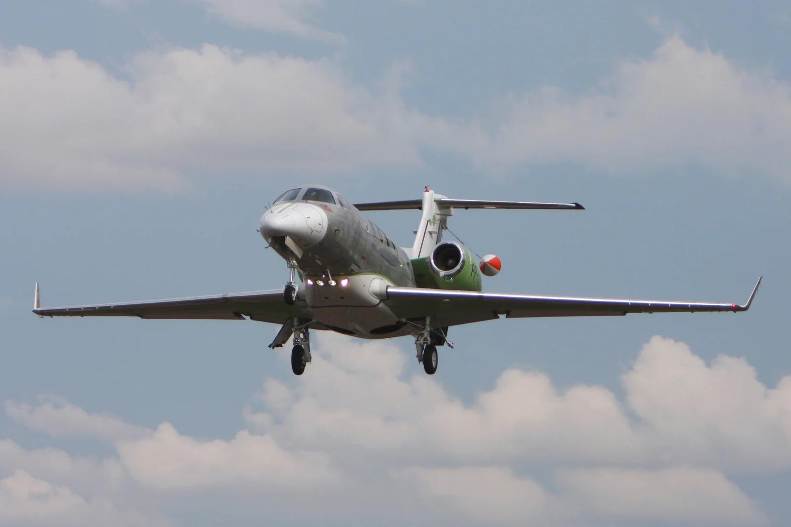 Phenom 300 during its original flight-test program.