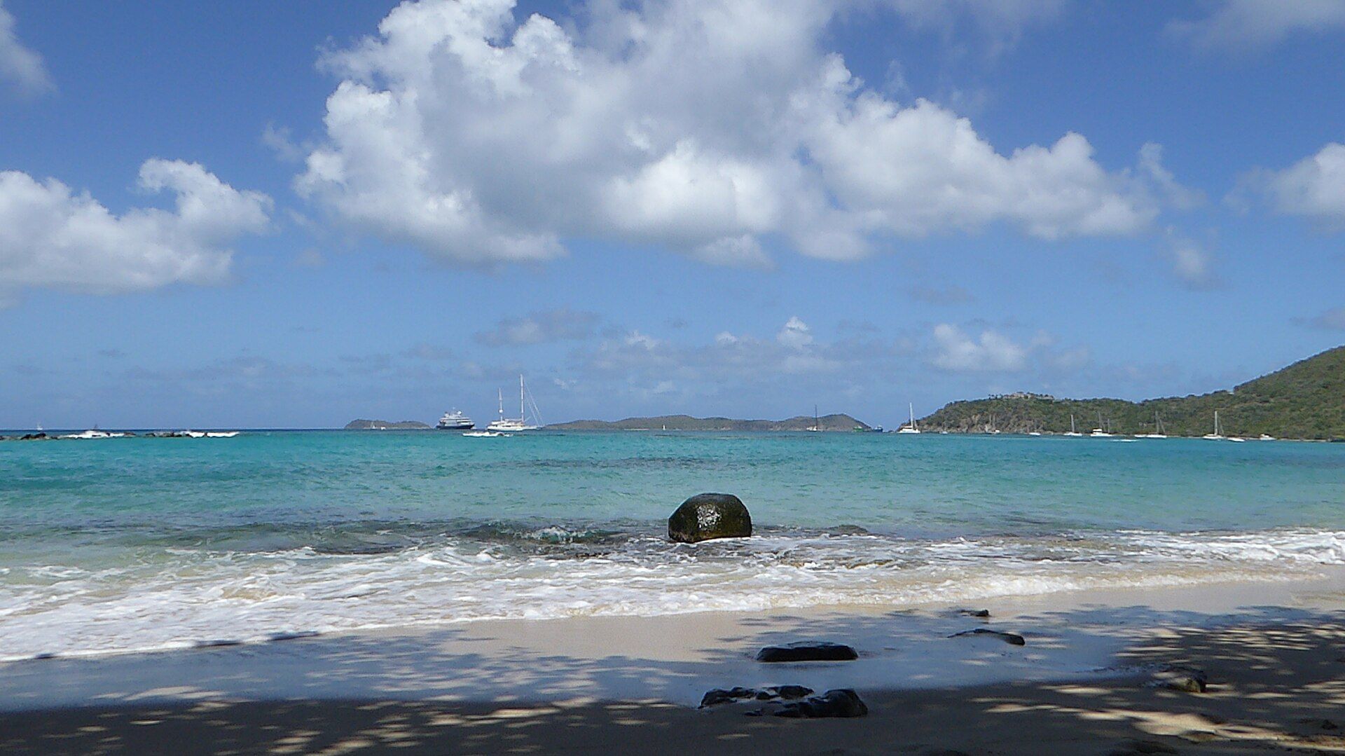 View of US Virgin Islands
