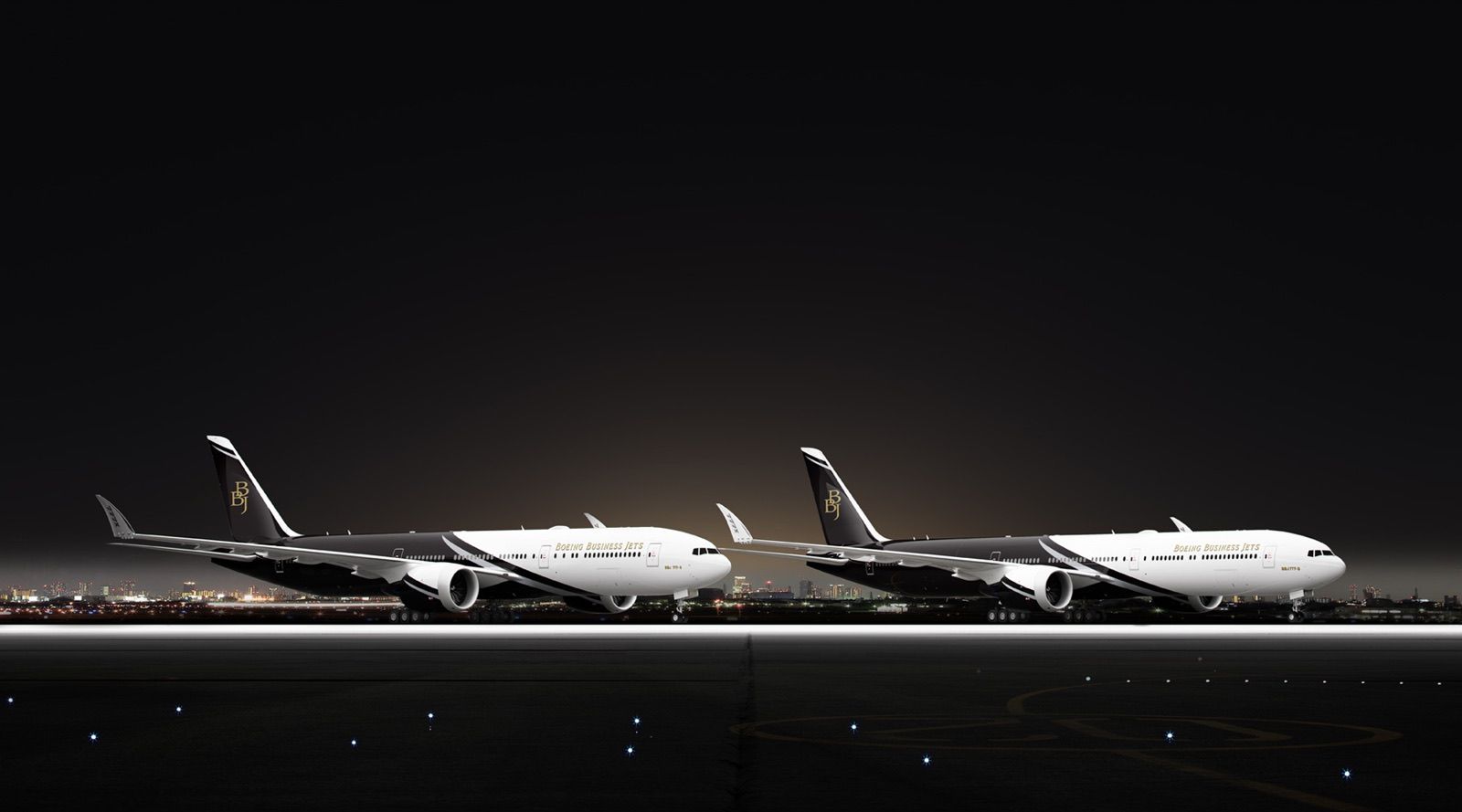 BBJ 777-8 aircraft