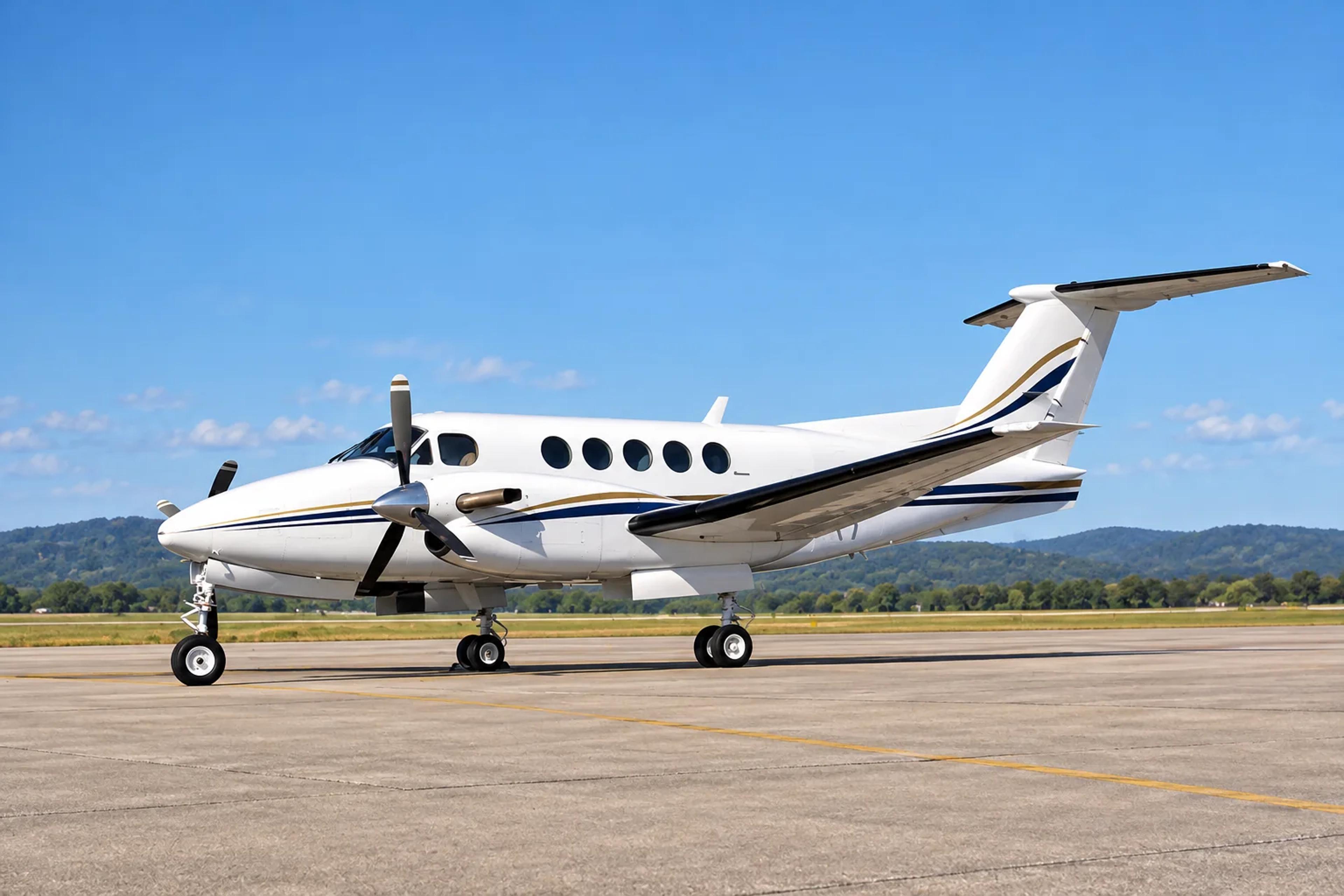 King Air 200 / Super King Air 200 editorial illustration