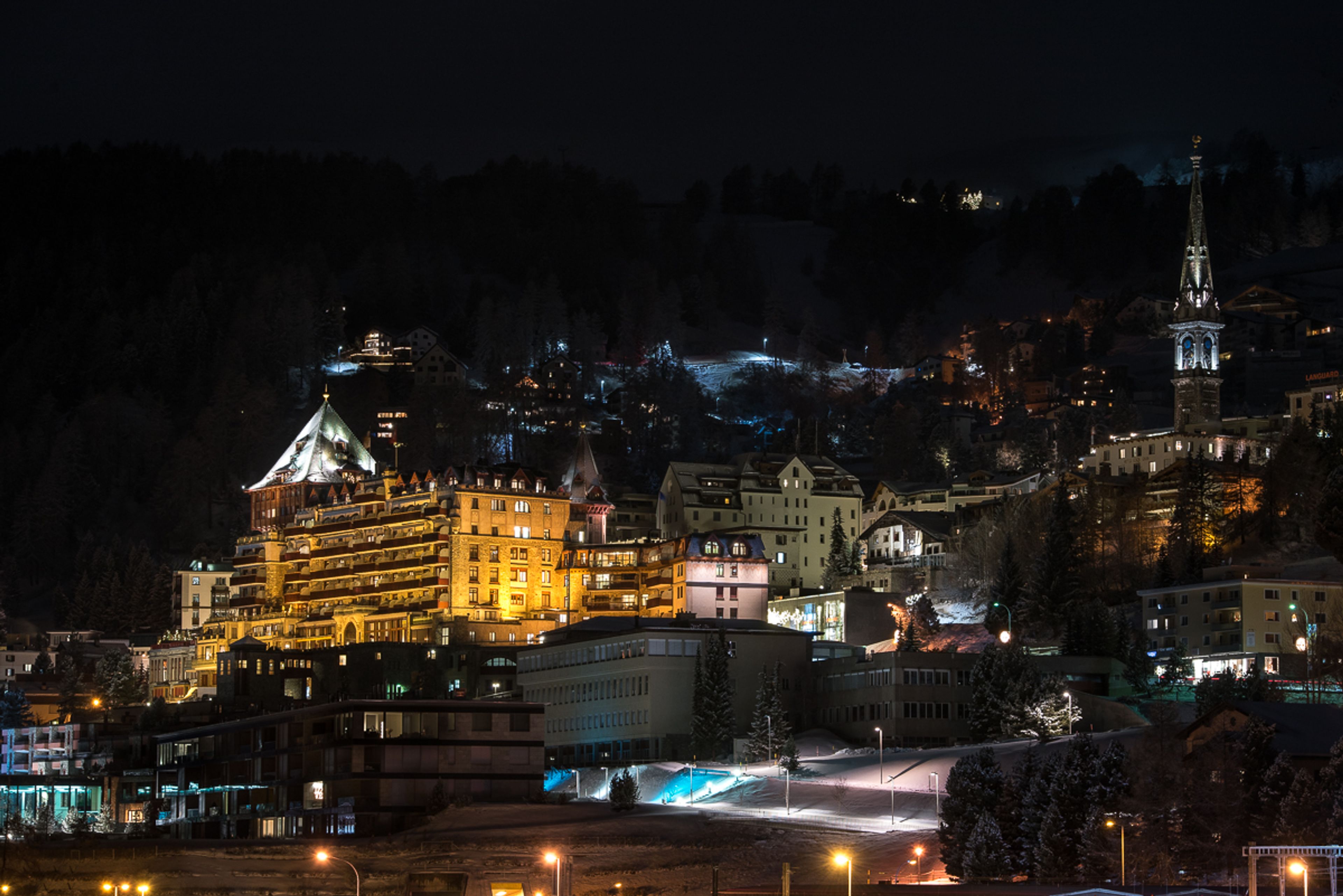 View of St. Moritz