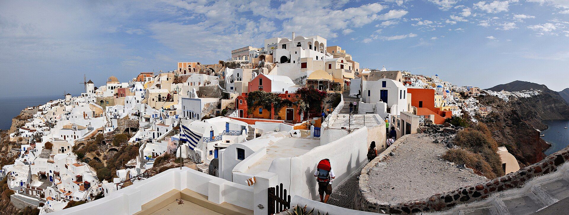 Oia on the island of Santorini.