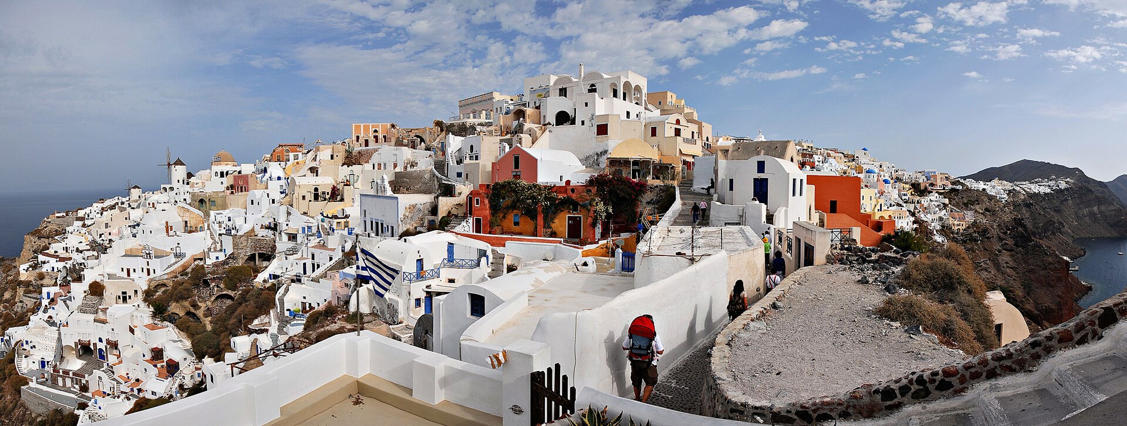 Oia on the island of Santorini.