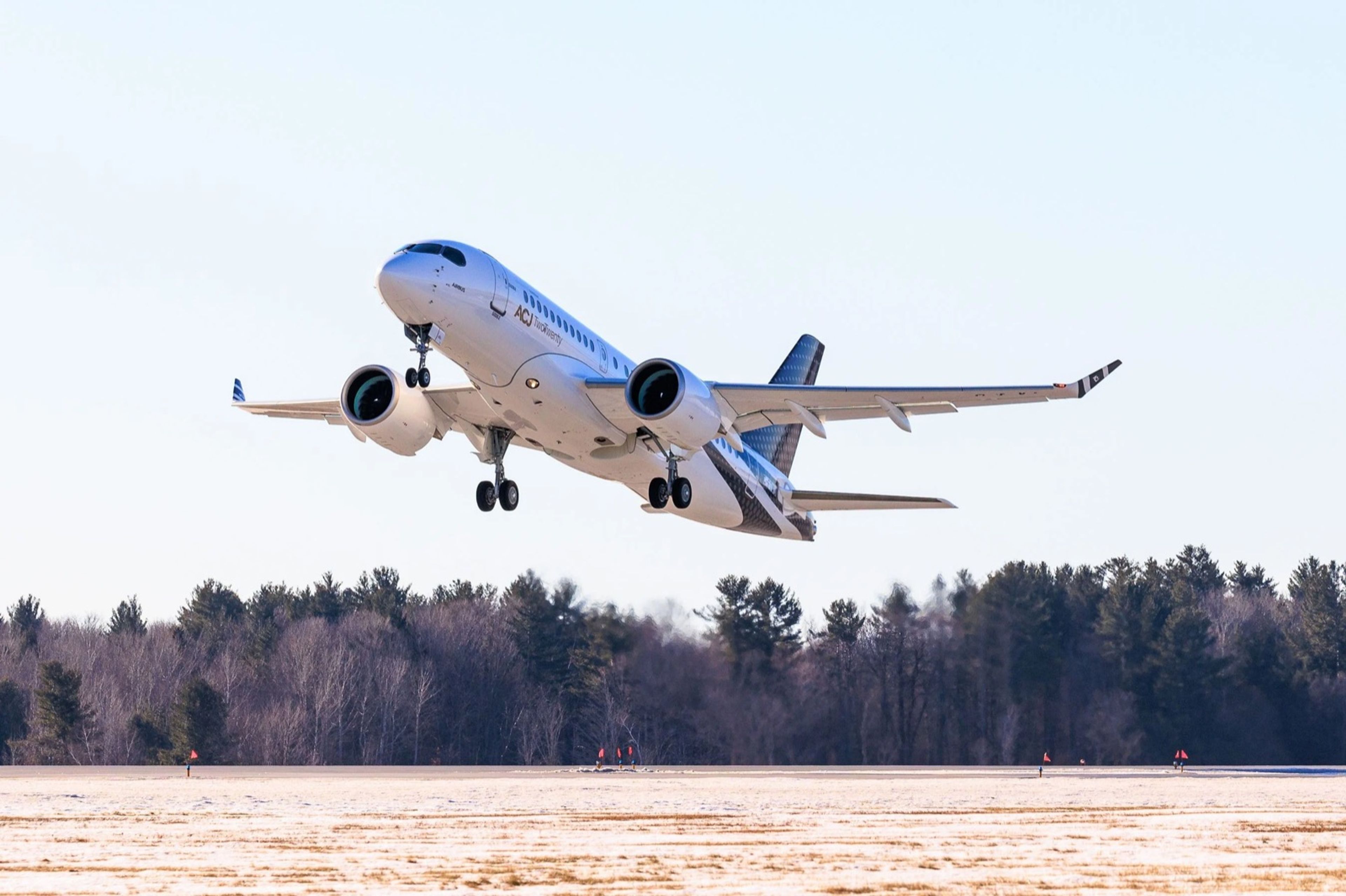 ACJ TwoTwenty (A220-100-based corporate aircraft) aircraft