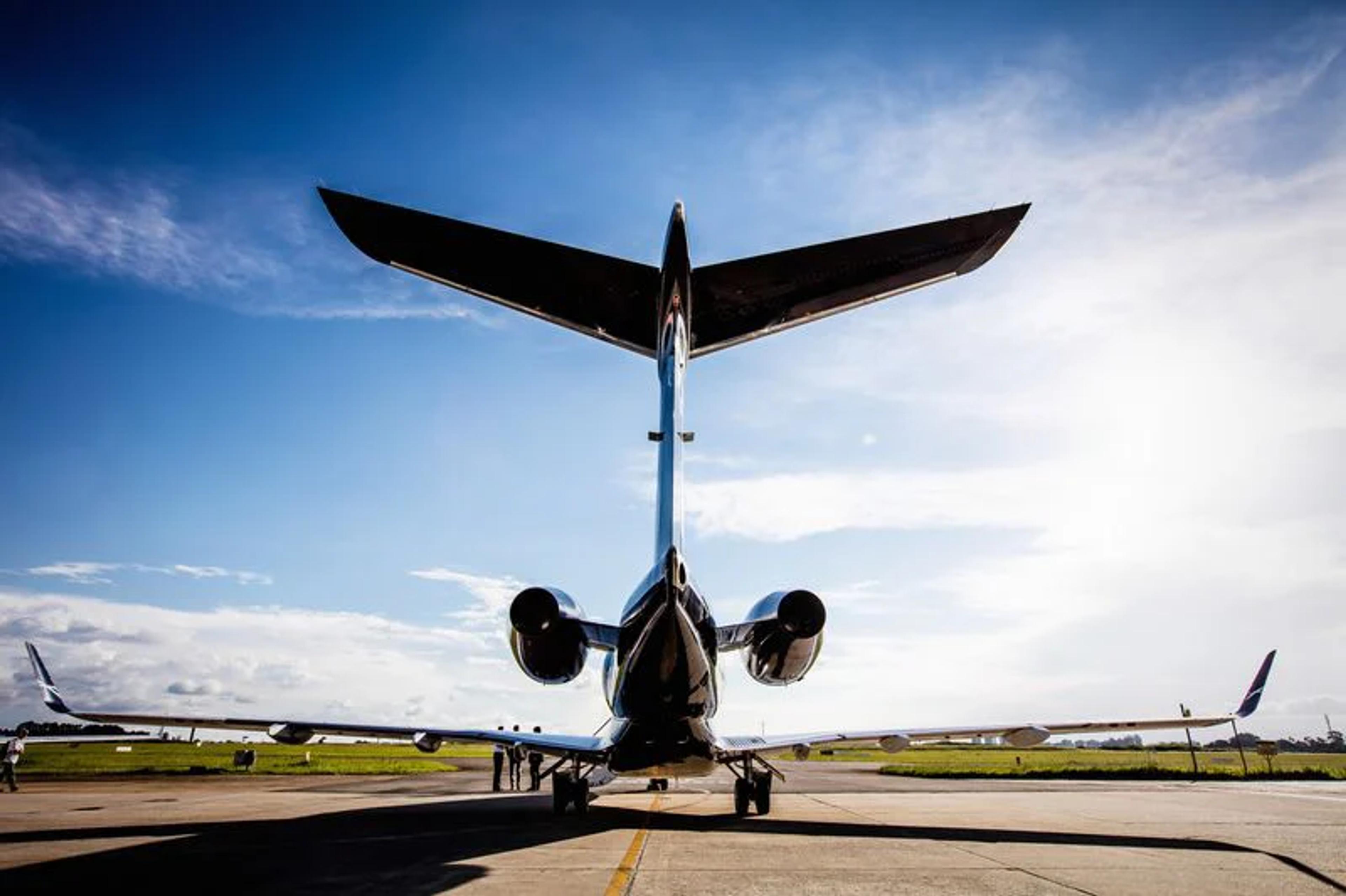 Legacy 500 pictured during its original flight-test program.