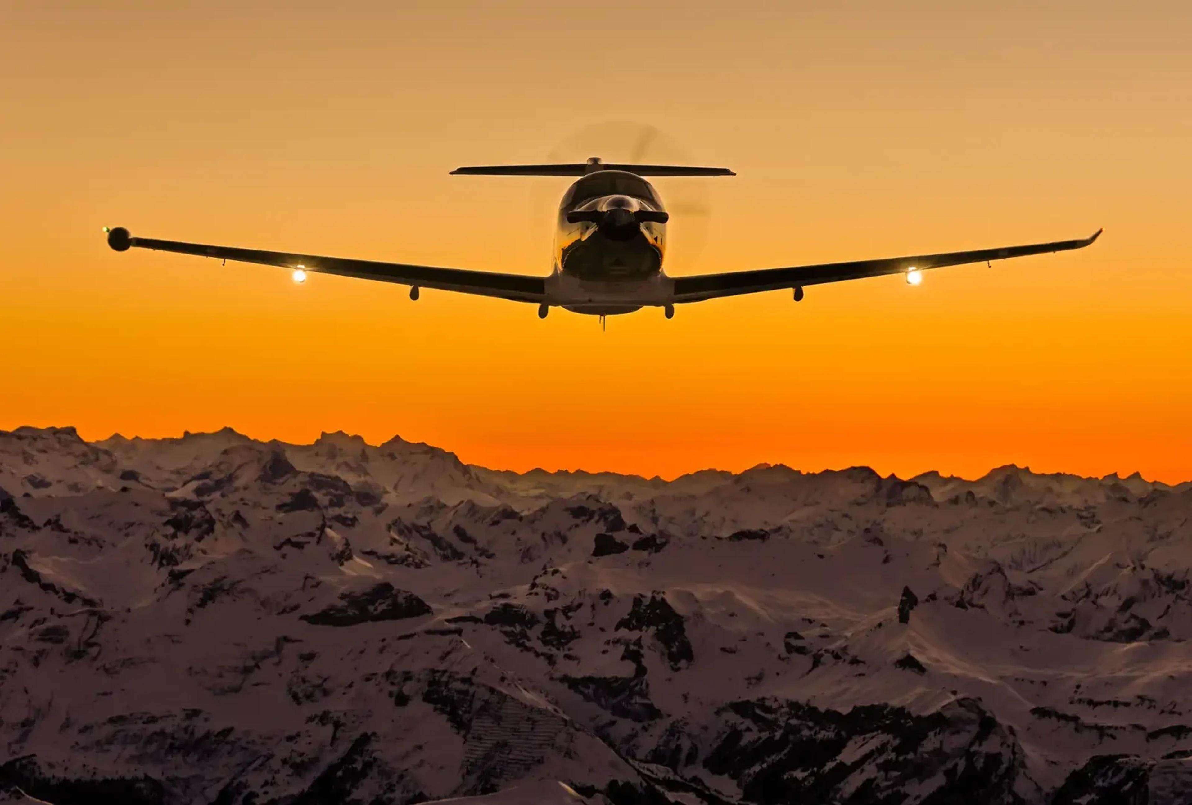 PC-12 PRO aircraft