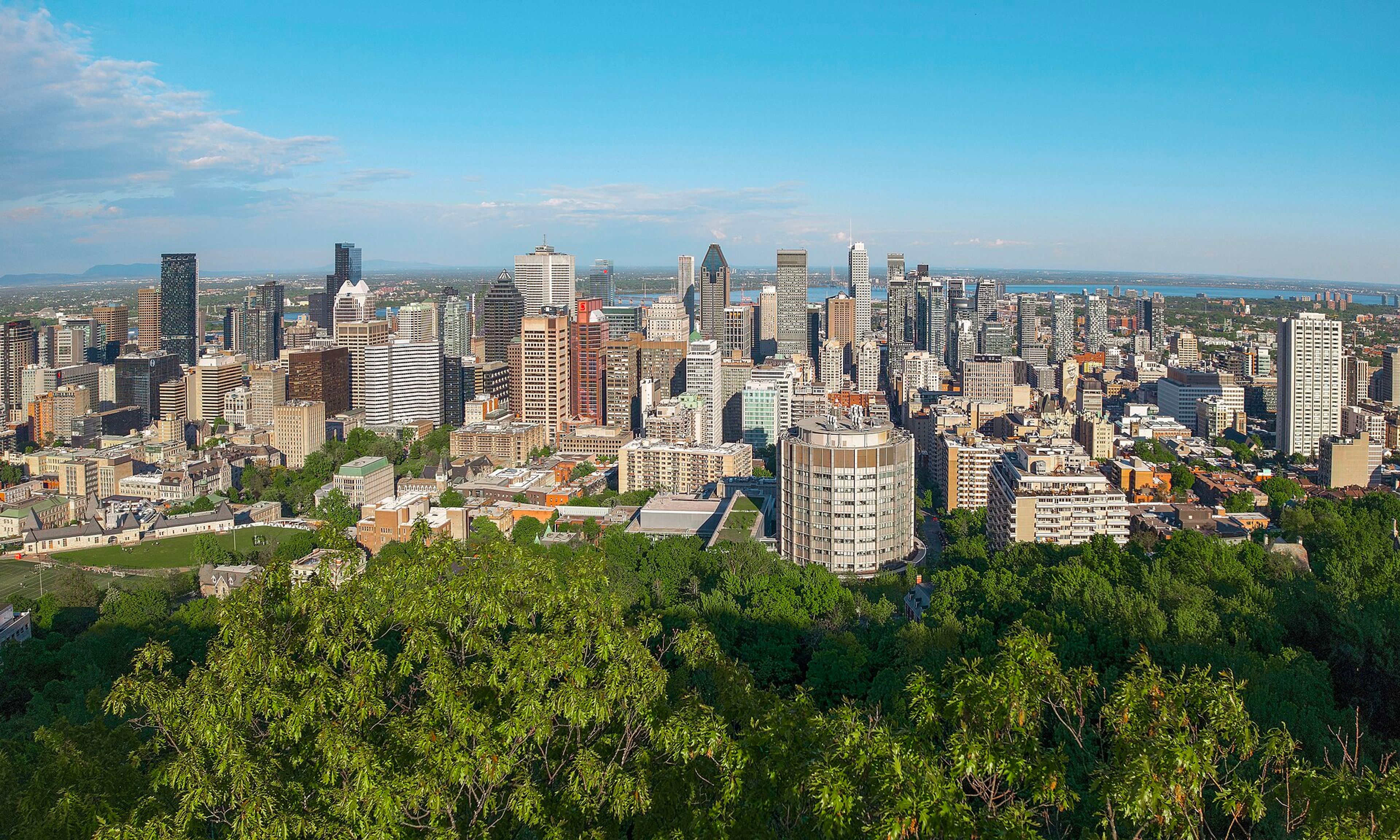 View of Montreal