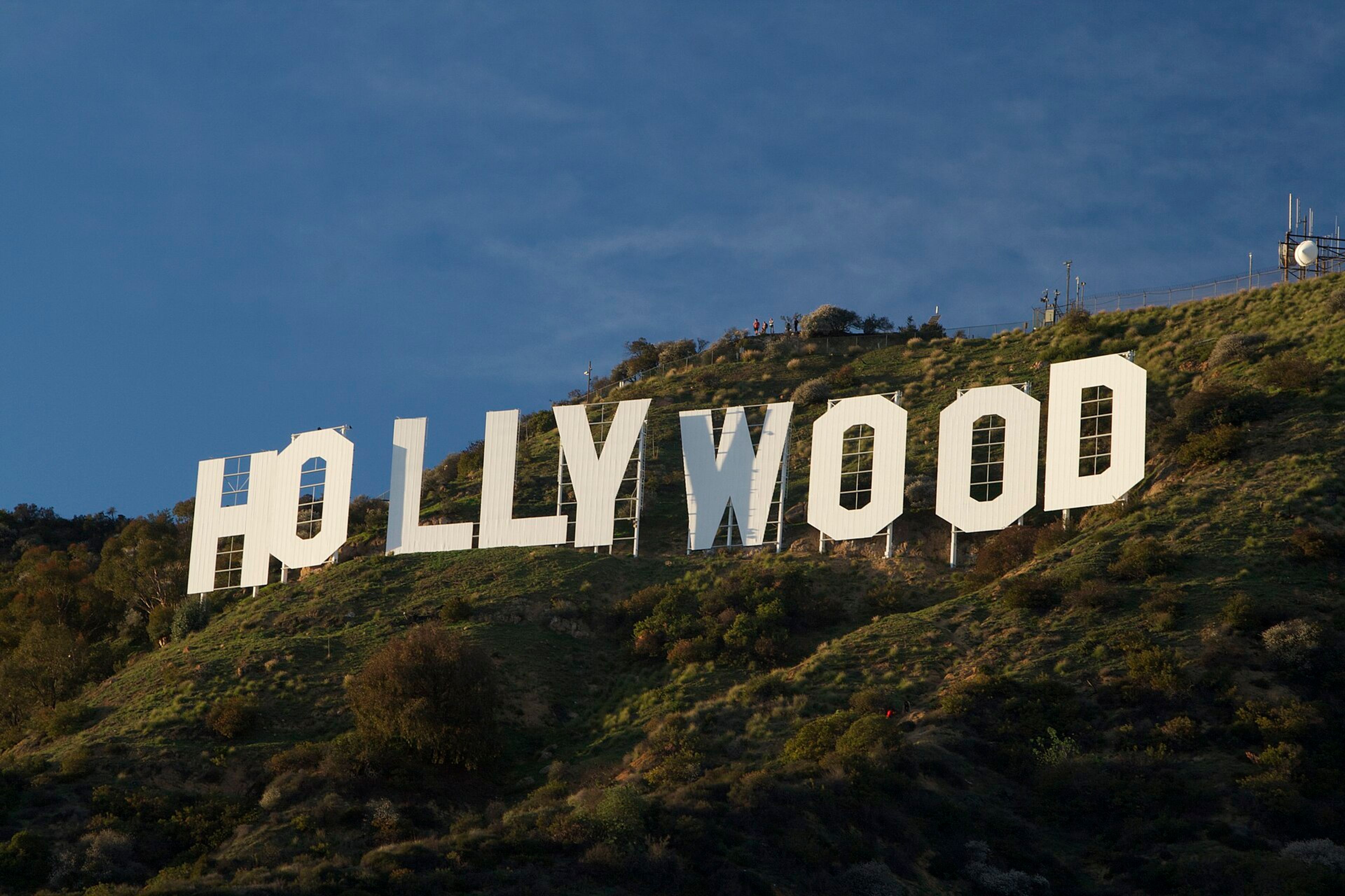 The Hollywood Sign, Los Angeles.
