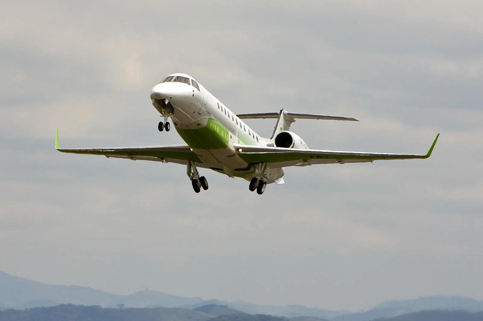 Legacy 650 pictured during its development program.