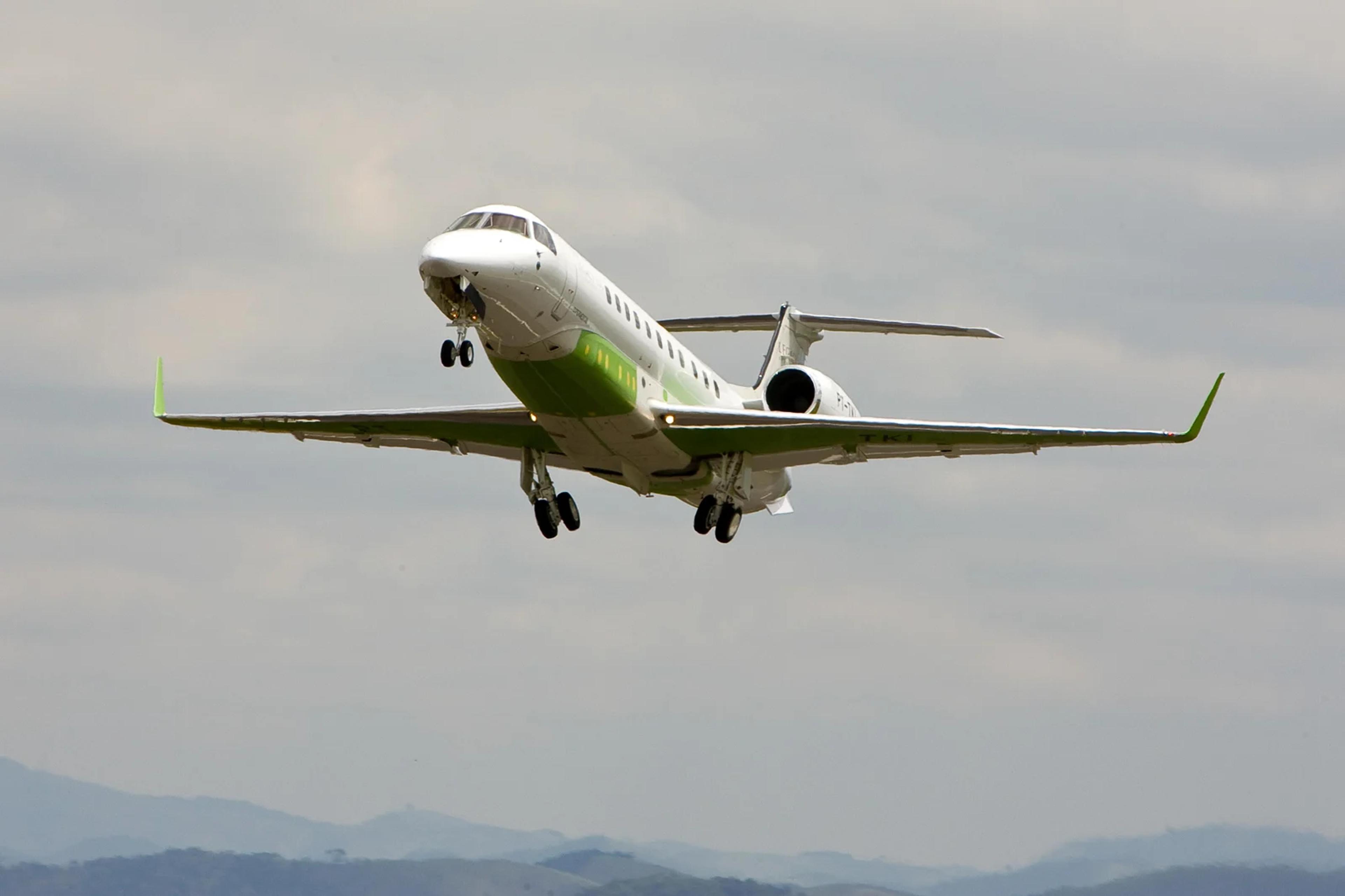 Legacy 650 pictured during its development program.