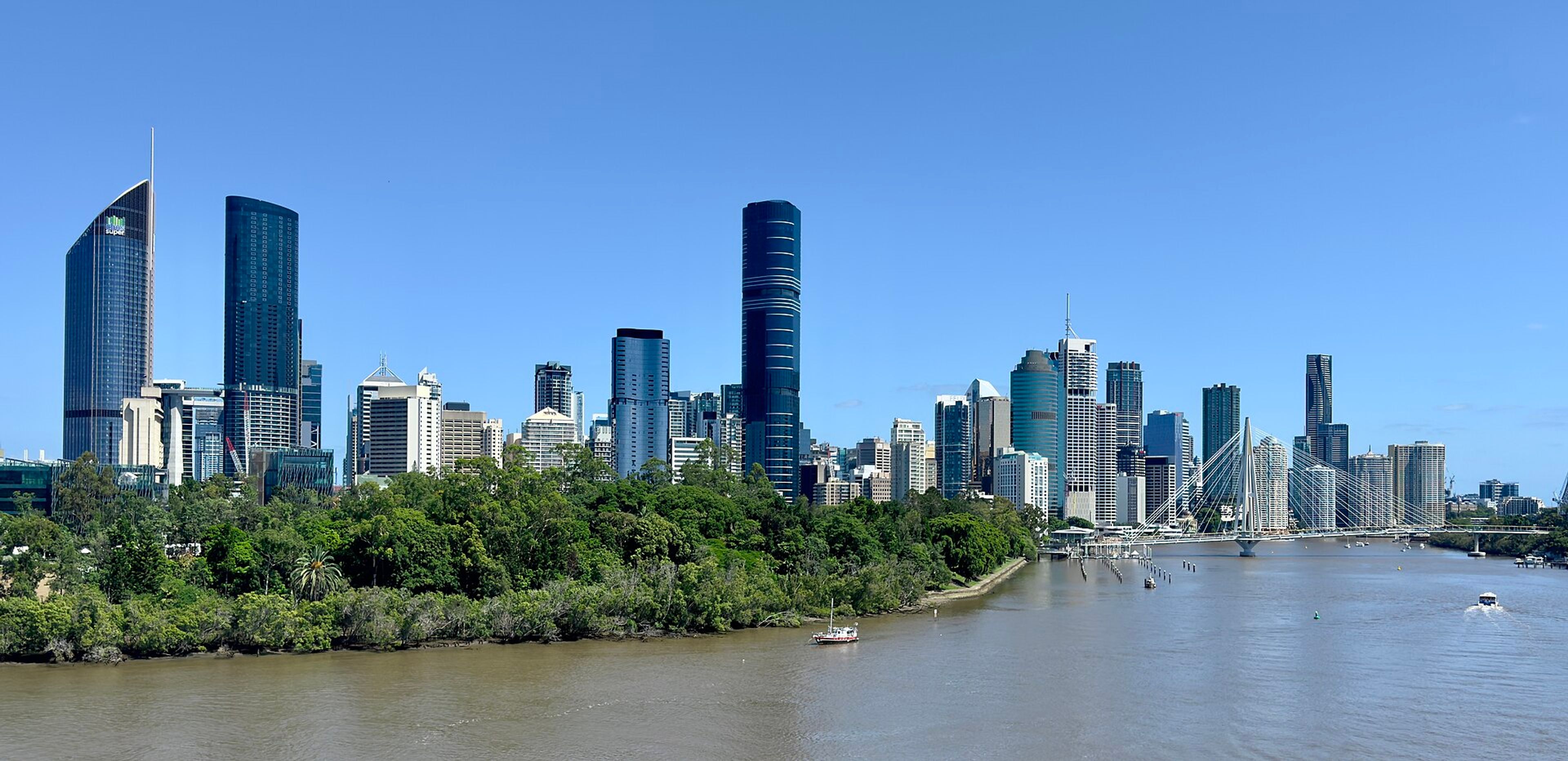 View of Brisbane
