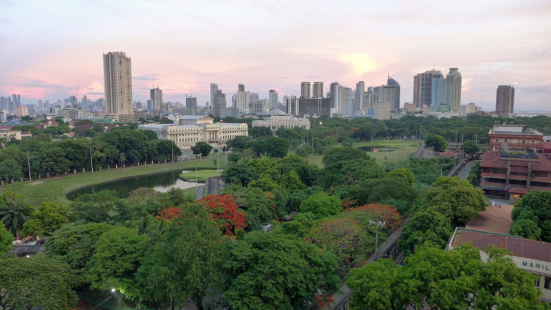 View of Manila