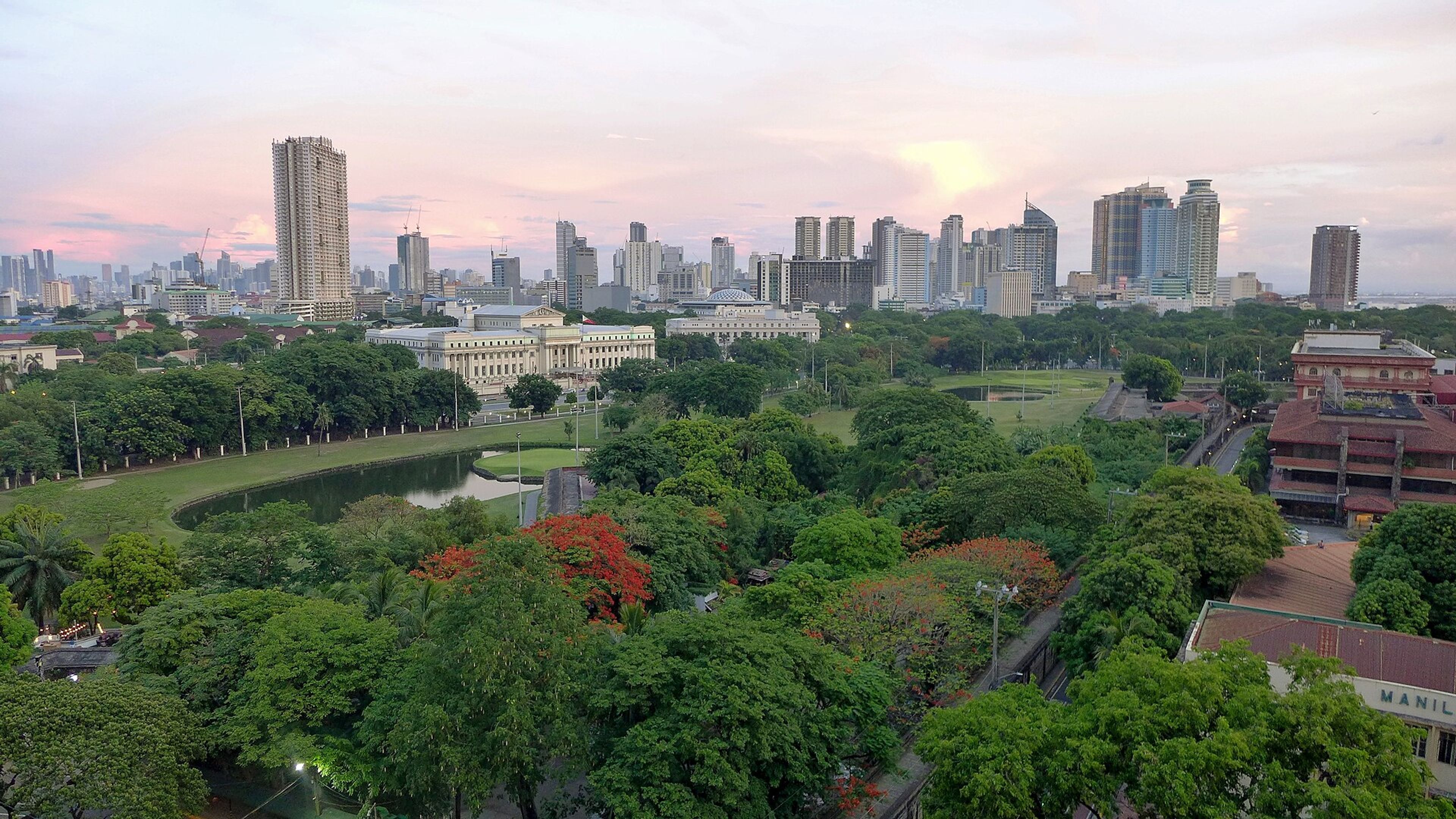 View of Manila