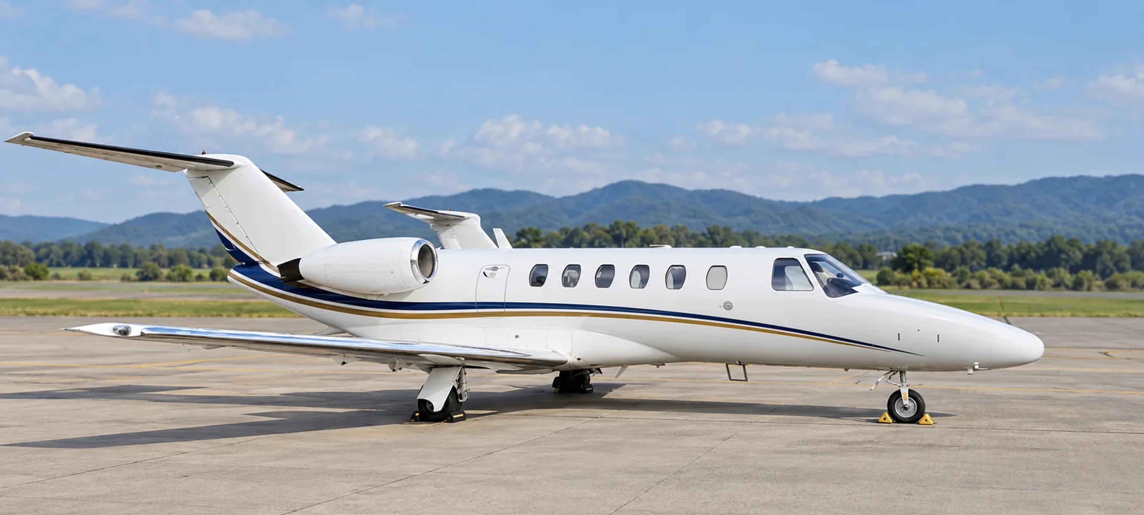 Citation CJ2 editorial illustration
