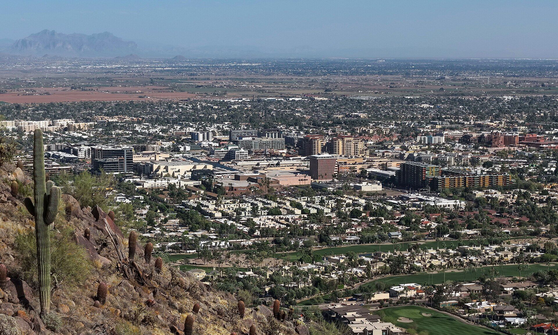 The Scottsdale and greater Phoenix landscape.