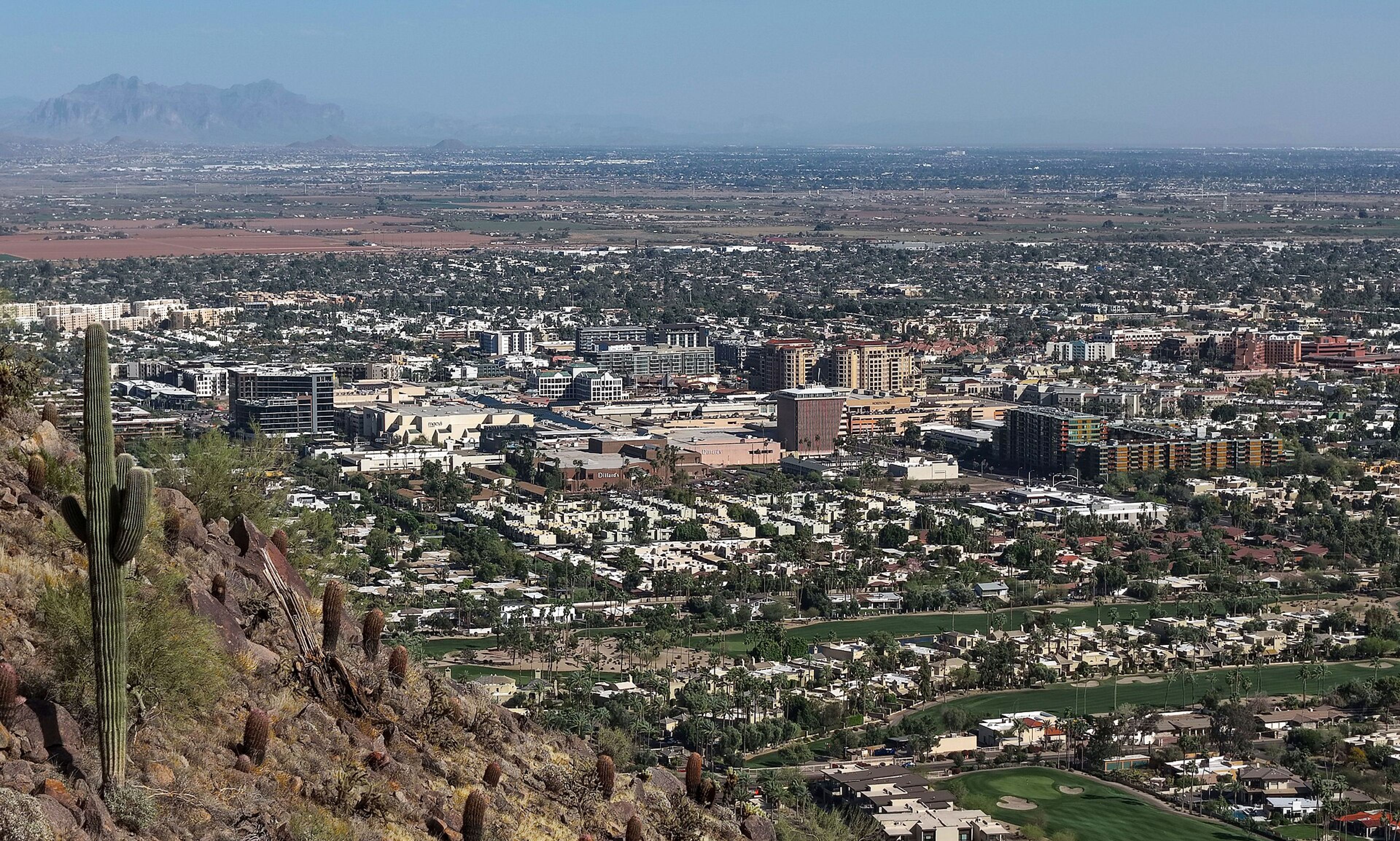 The Scottsdale and greater Phoenix landscape.