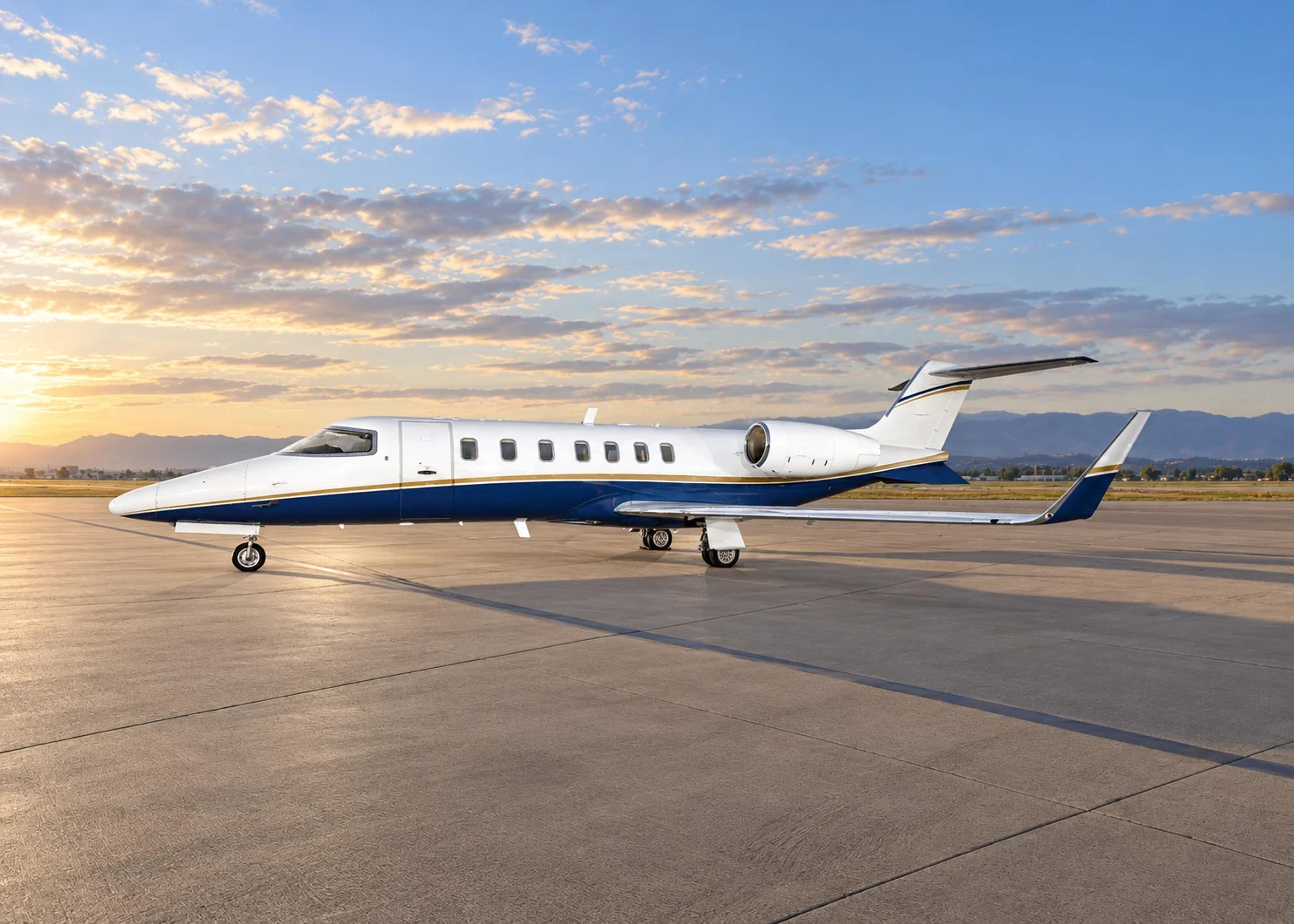 Learjet 40XR aircraft