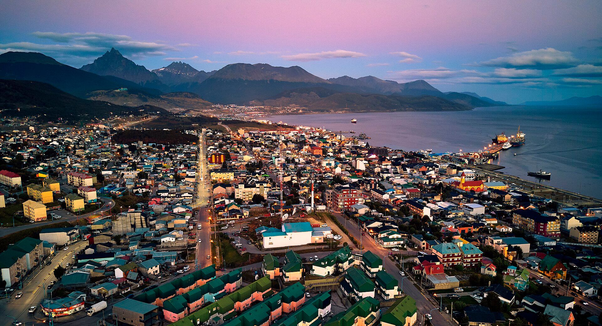 View of Ushuaia