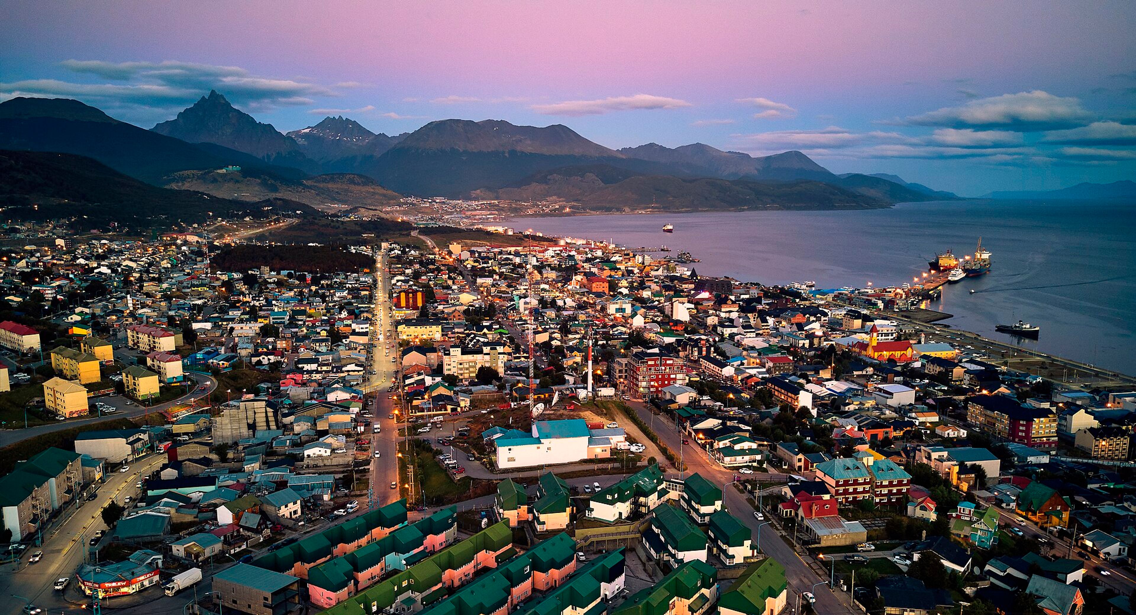 View of Ushuaia