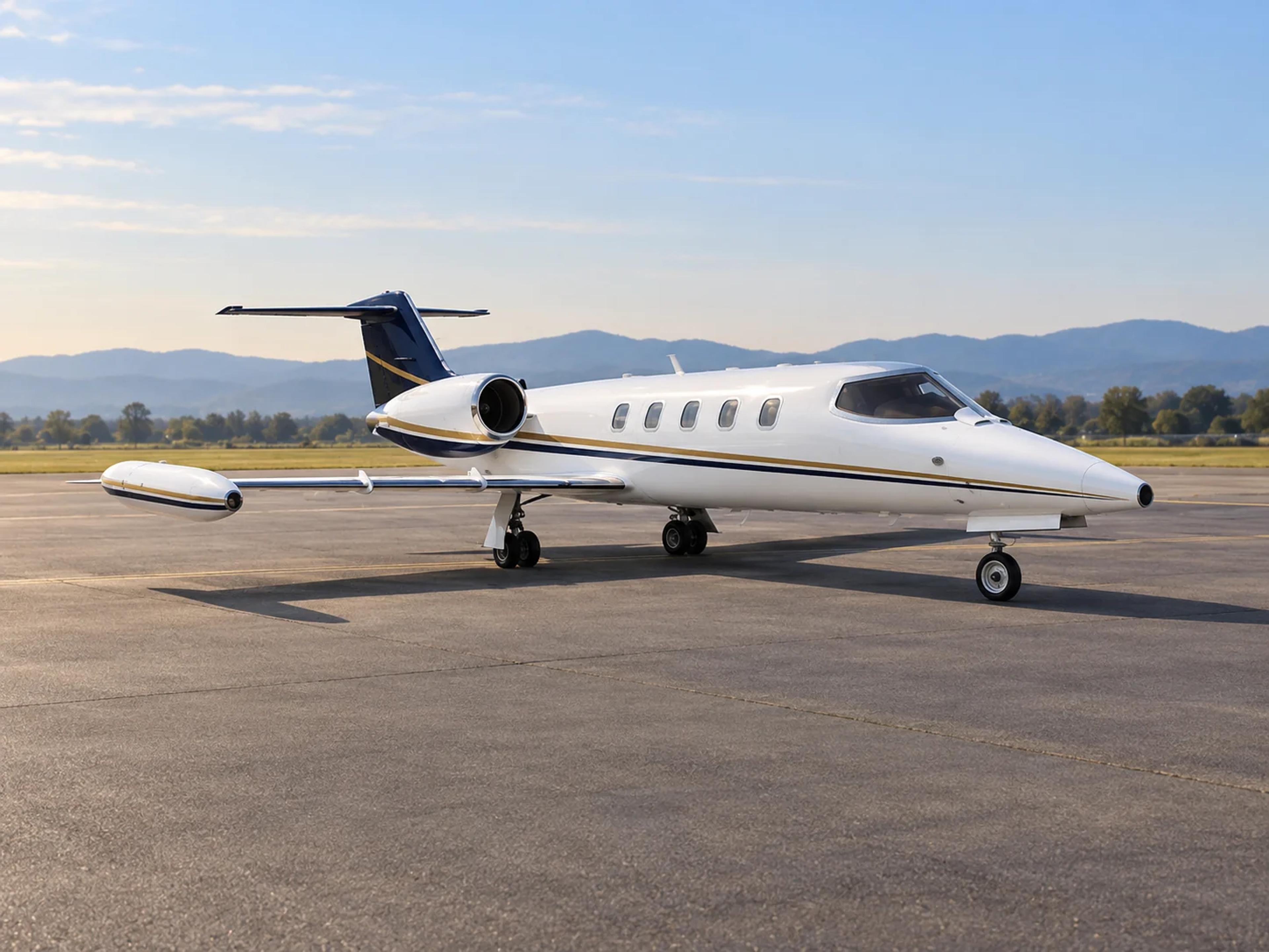 Learjet 36A aircraft