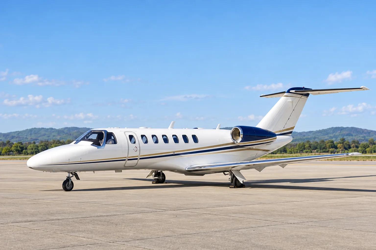 Citation CJ3+ family exterior