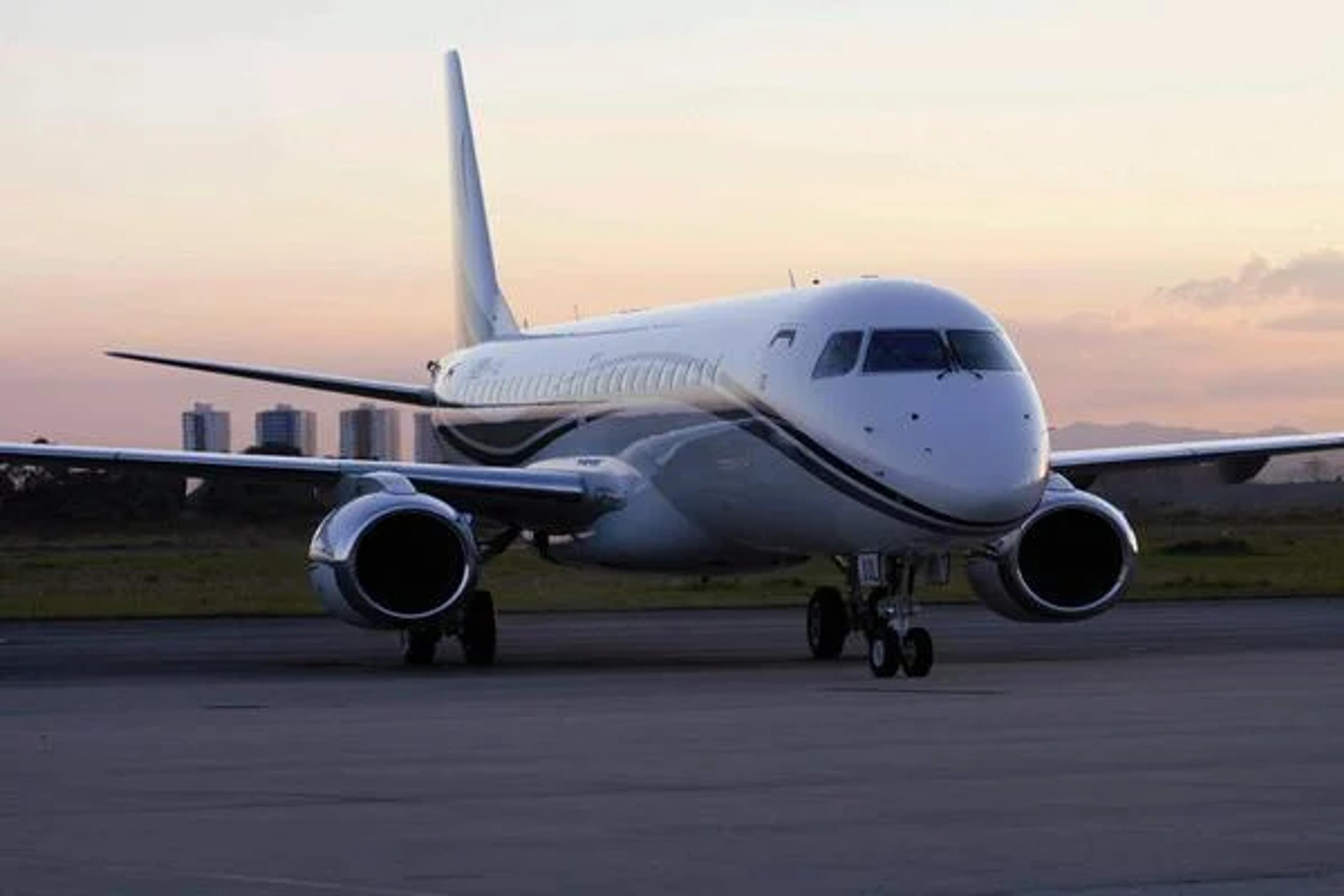 Lineage 1000, official Embraer image.