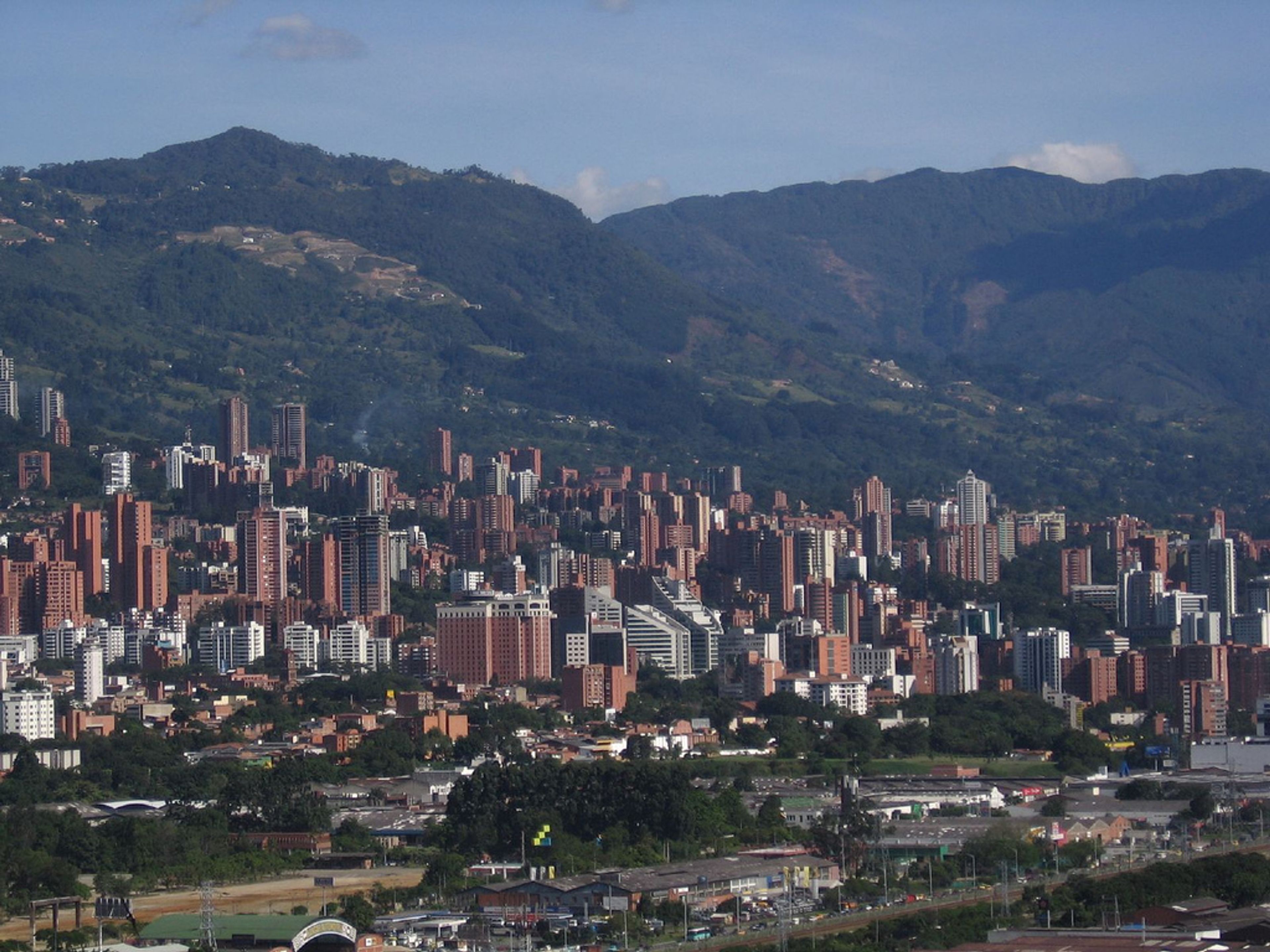 View of Medellin