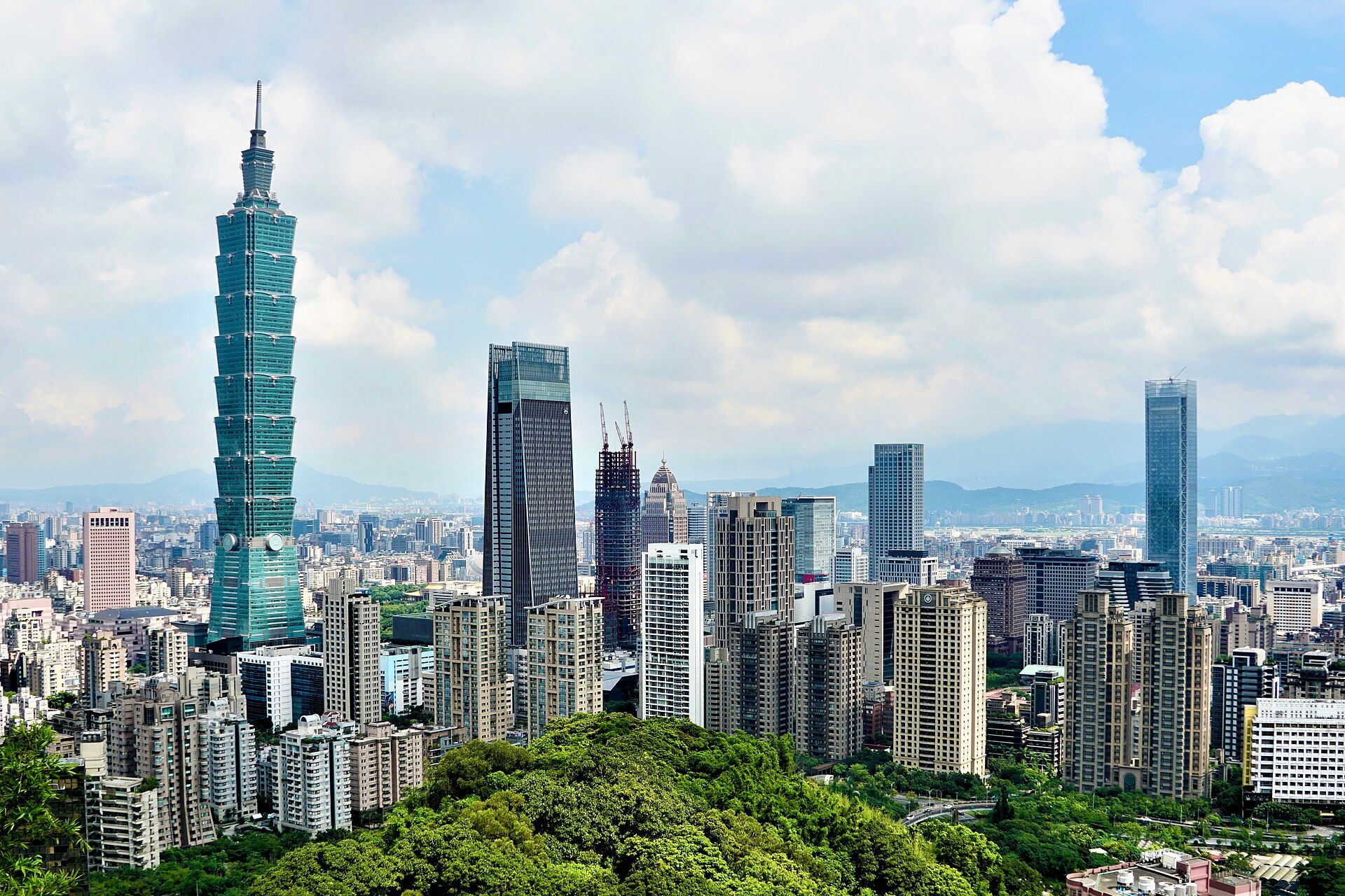 View of Taipei