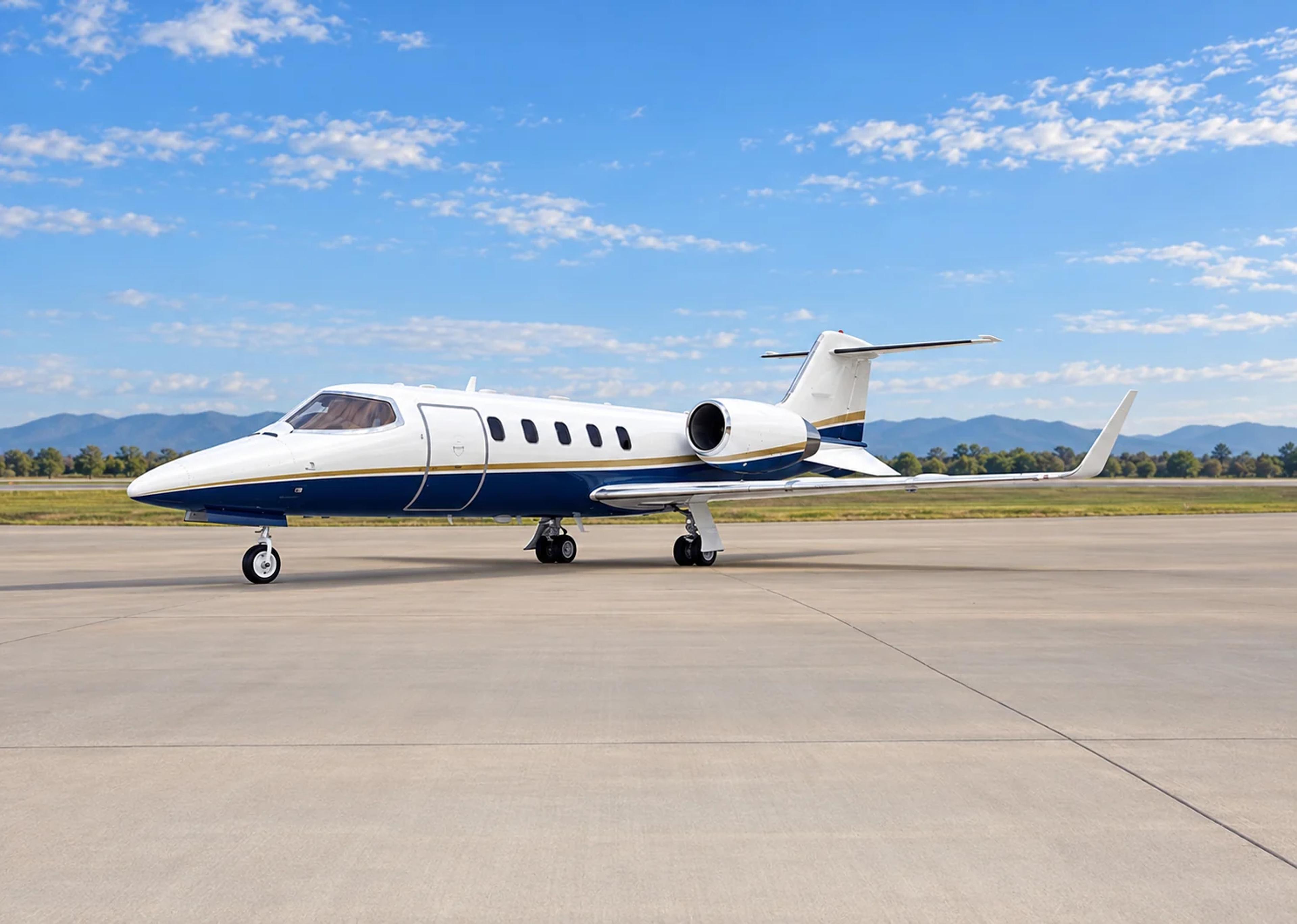Learjet 31A aircraft