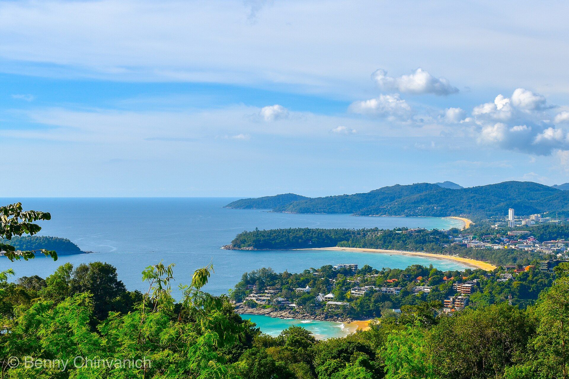 Phuket's coastal landscape.
