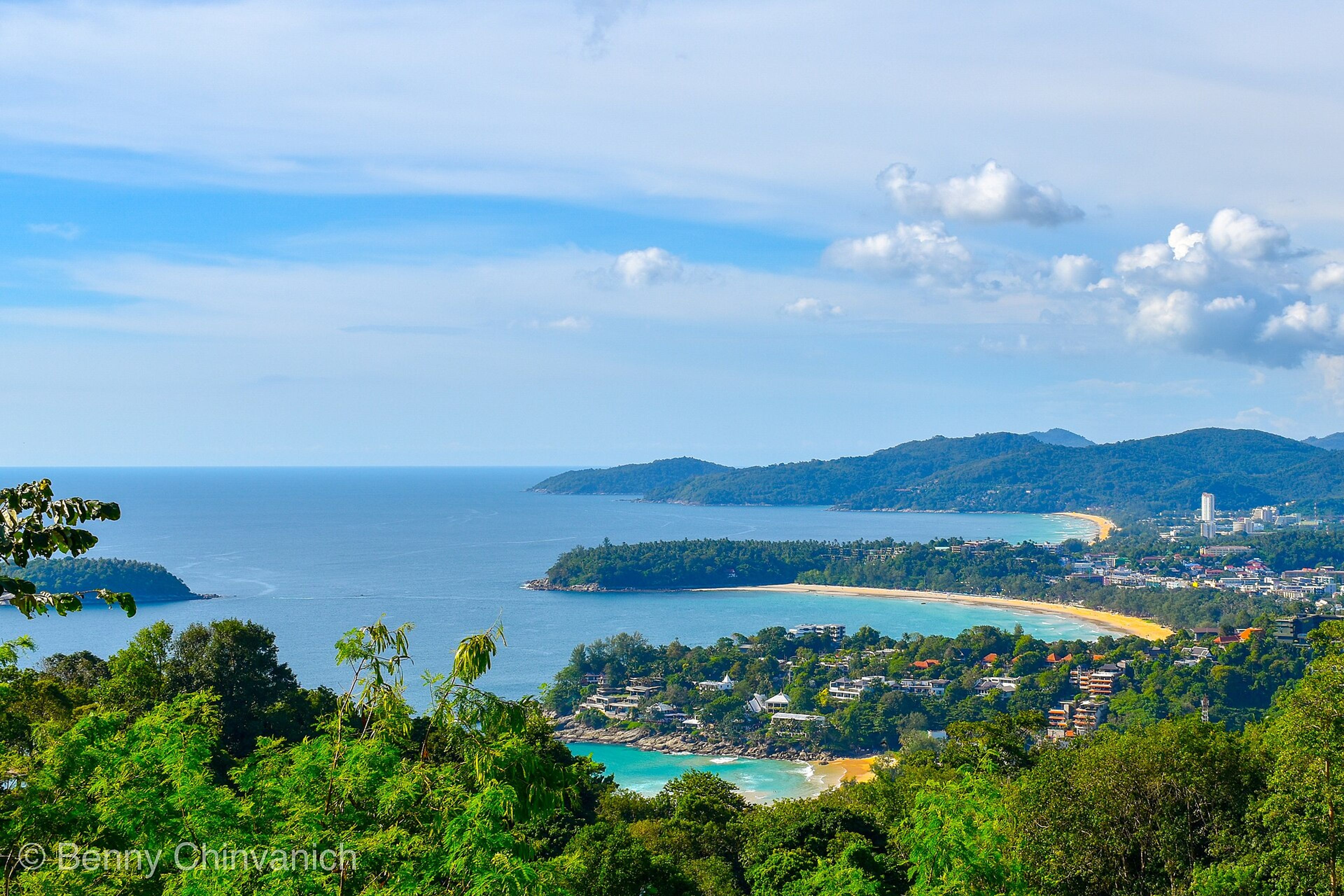 Phuket's coastal landscape.