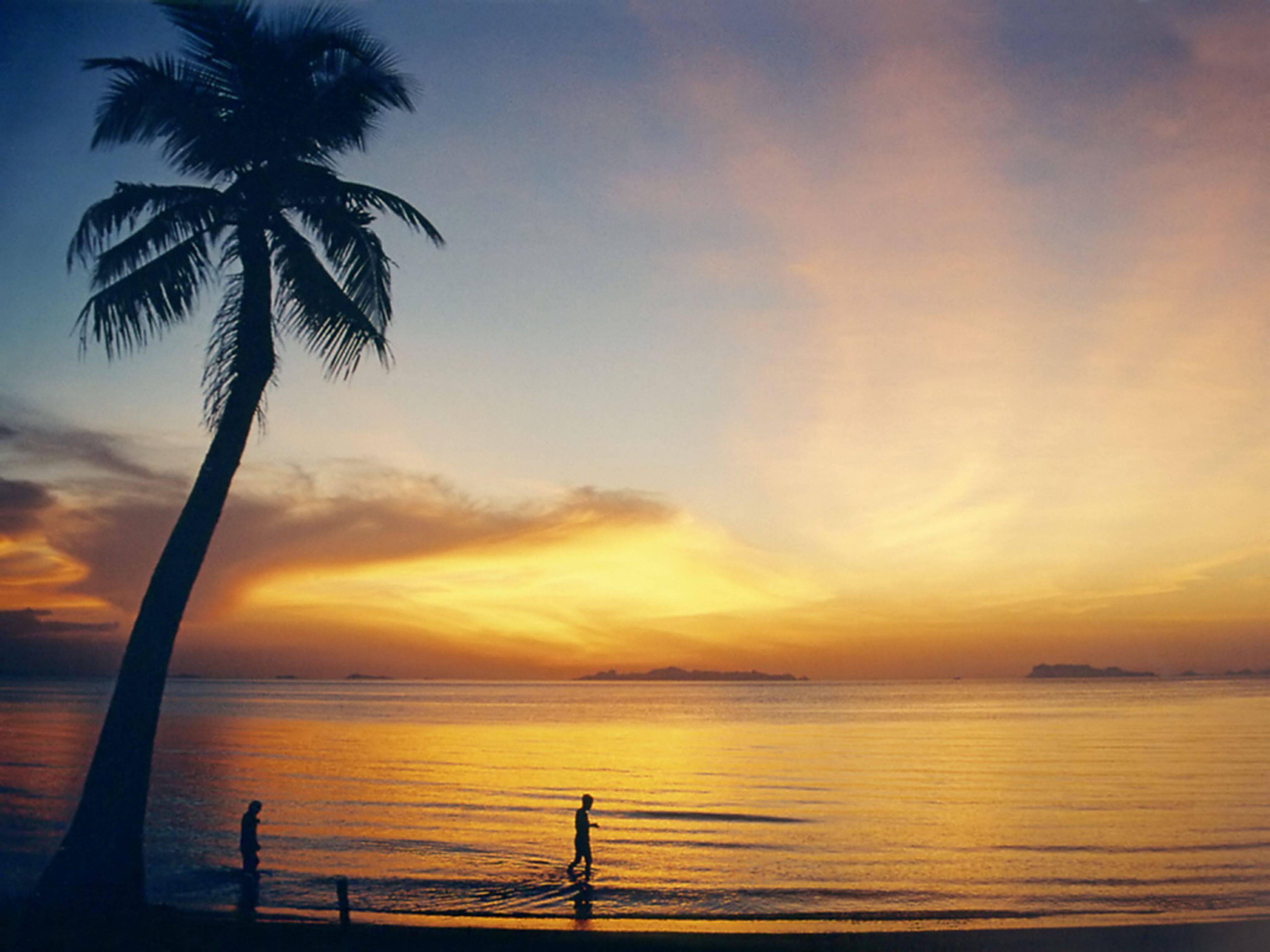 Sunset on Koh Samui.
