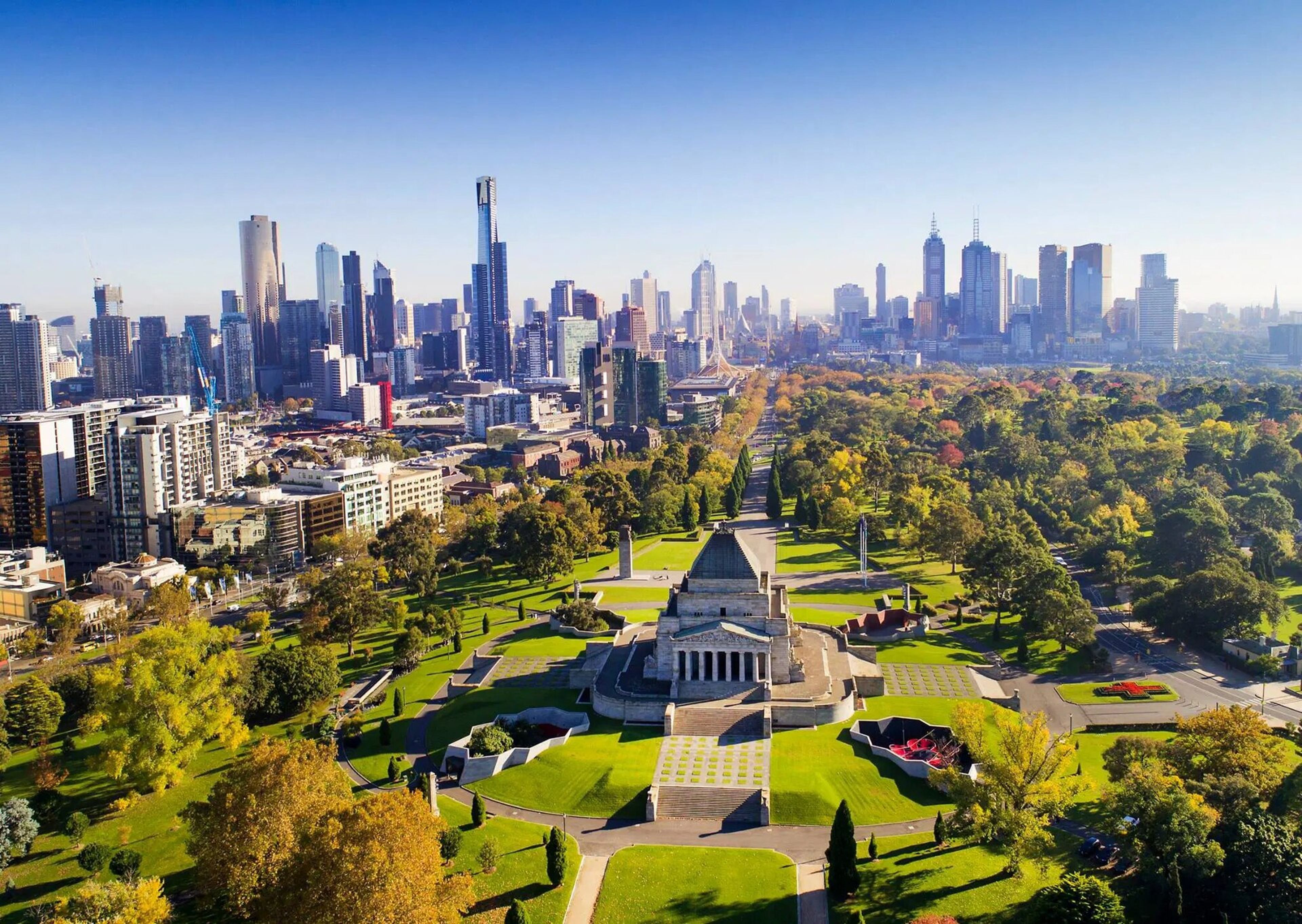 View of Melbourne