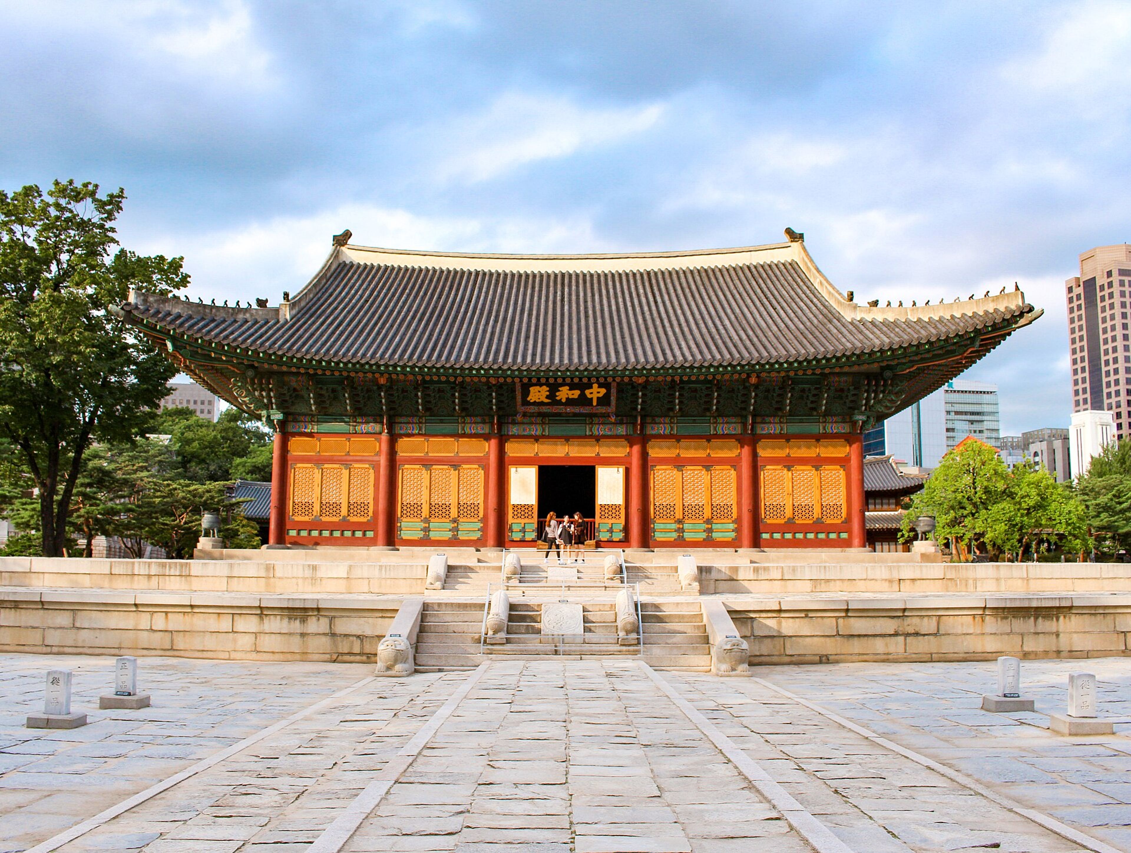 Traditional architecture in Seoul.