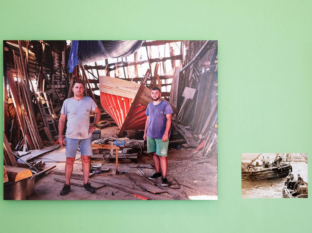 Georges Salameh, Τhe Way We Were: A Photo Album from Carlovassia and Beyond, in collaboration with Photonisos, Art Space Pythagorion, Samos 4.08-30.09.23 Produced by the Schwarz Foundation Curated by Katerina Gregos & Ioli Tzanetaki Installation view Photo by Georges Salameh