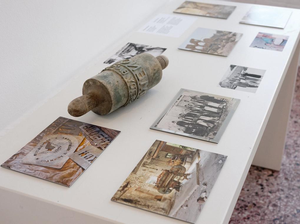 Georges Salameh, Τhe Way We Were: A Photo Album from Carlovassia and Beyond, in collaboration with Photonisos, Art Space Pythagorion, Samos 4.08-30.09.23 Produced by the Schwarz Foundation Curated by Katerina Gregos & Ioli Tzanetaki Installation view Photo by Georges Salameh